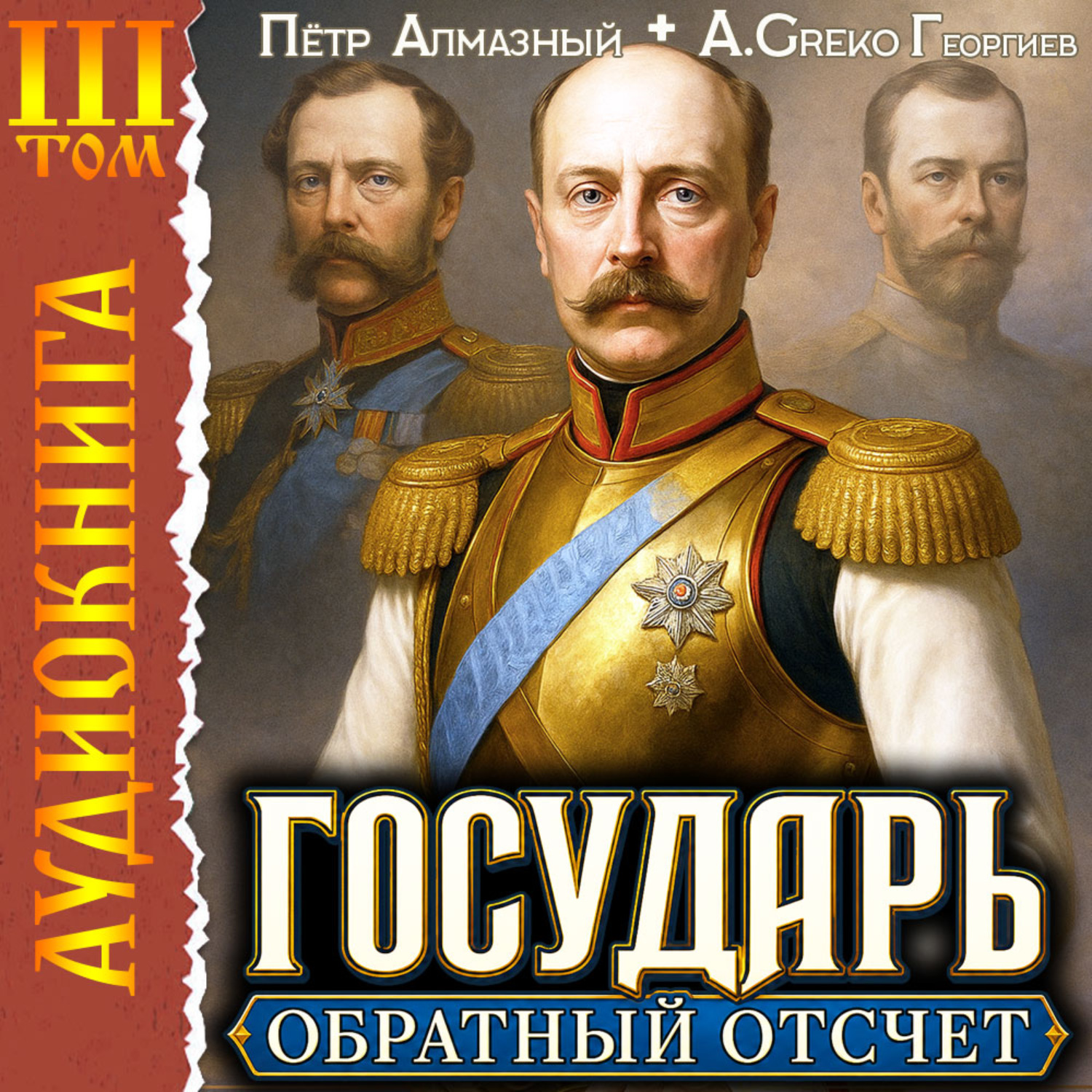 Обложка книги «Государь. Обратный отсчёт – 3»