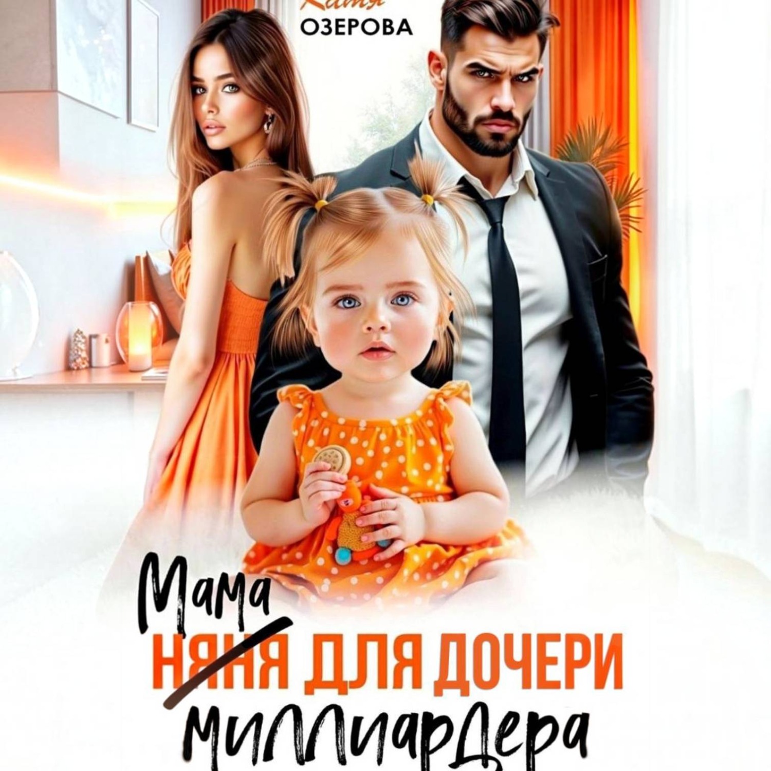 Обложка книги «Мама для дочери миллиардера»