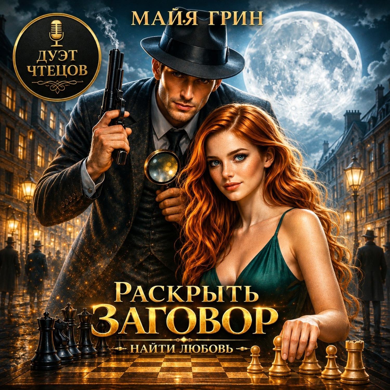 Обложка книги «Раскрыть заговор. Найти любовь»