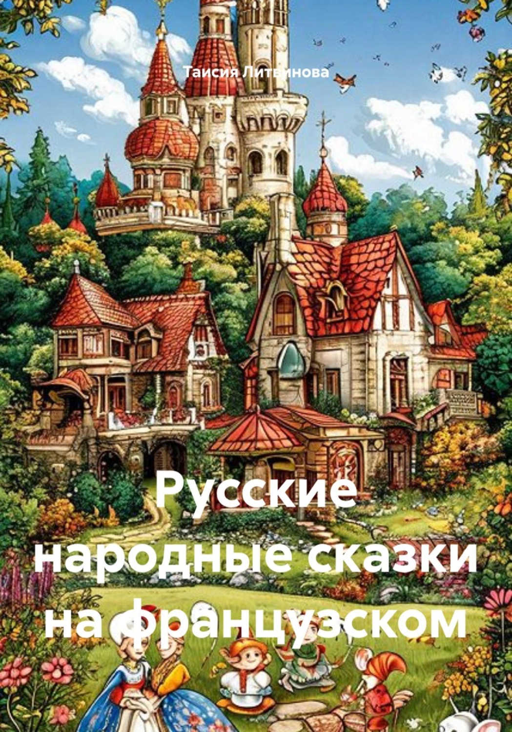Обложка книги «Русские народные сказки на французском»