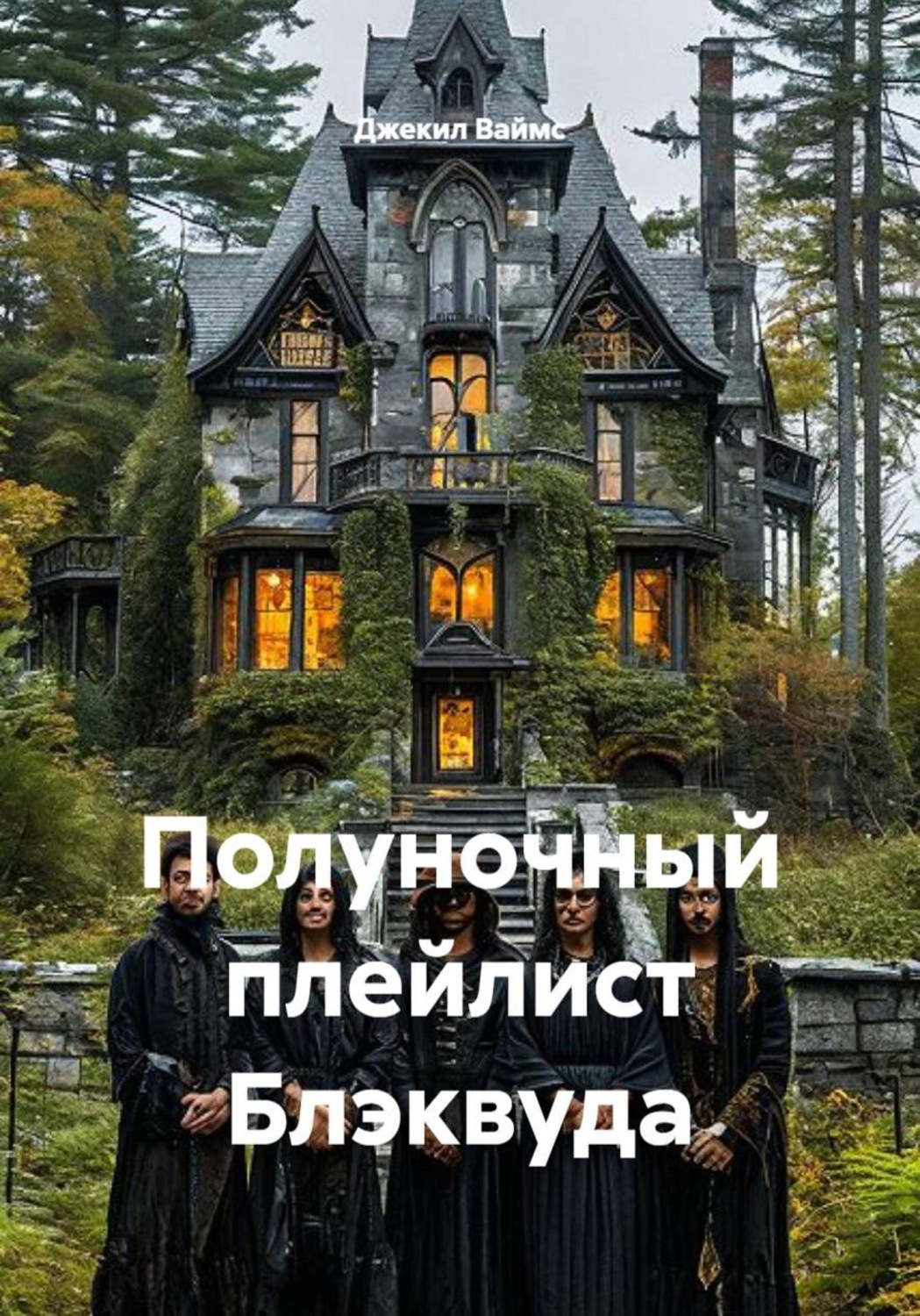 Обложка книги «Полуночный плейлист Блэквуда»