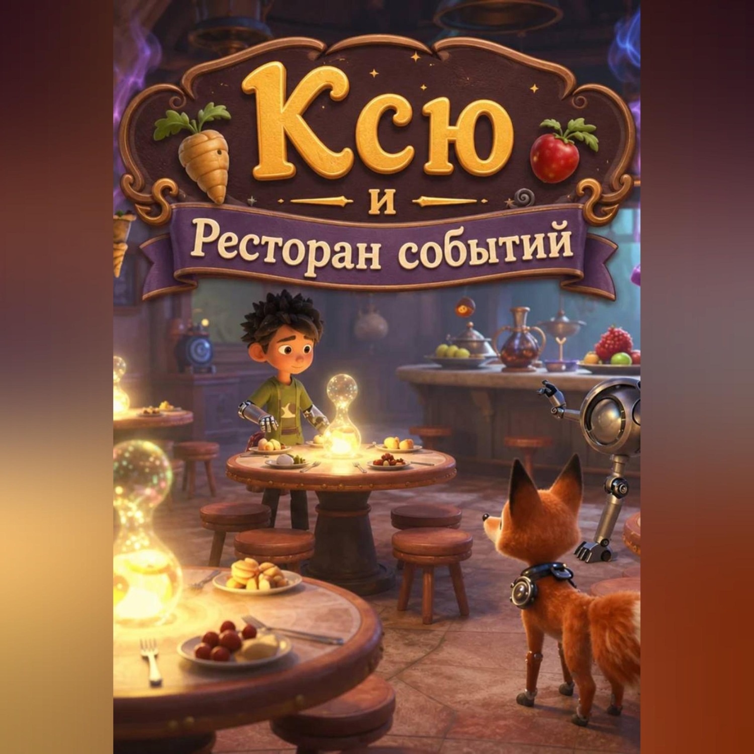 Обложка книги «Ксю и Ресторан событий»