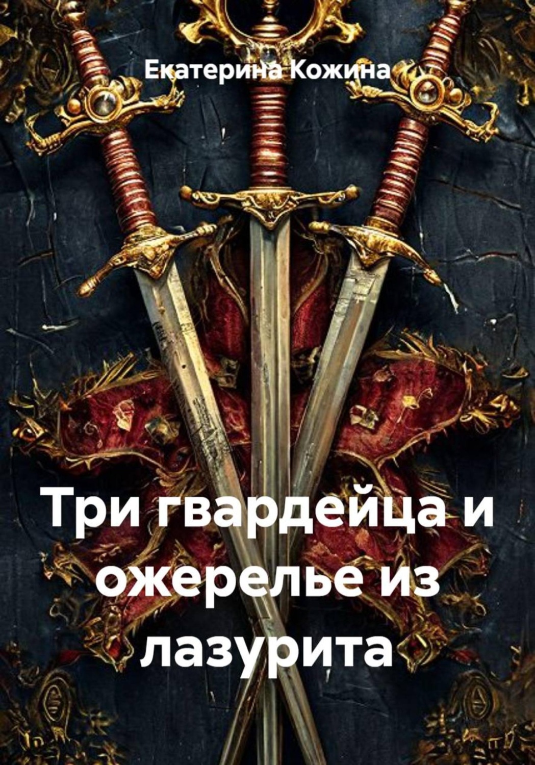 Обложка книги «Три гвардейца и ожерелье из лазурита»