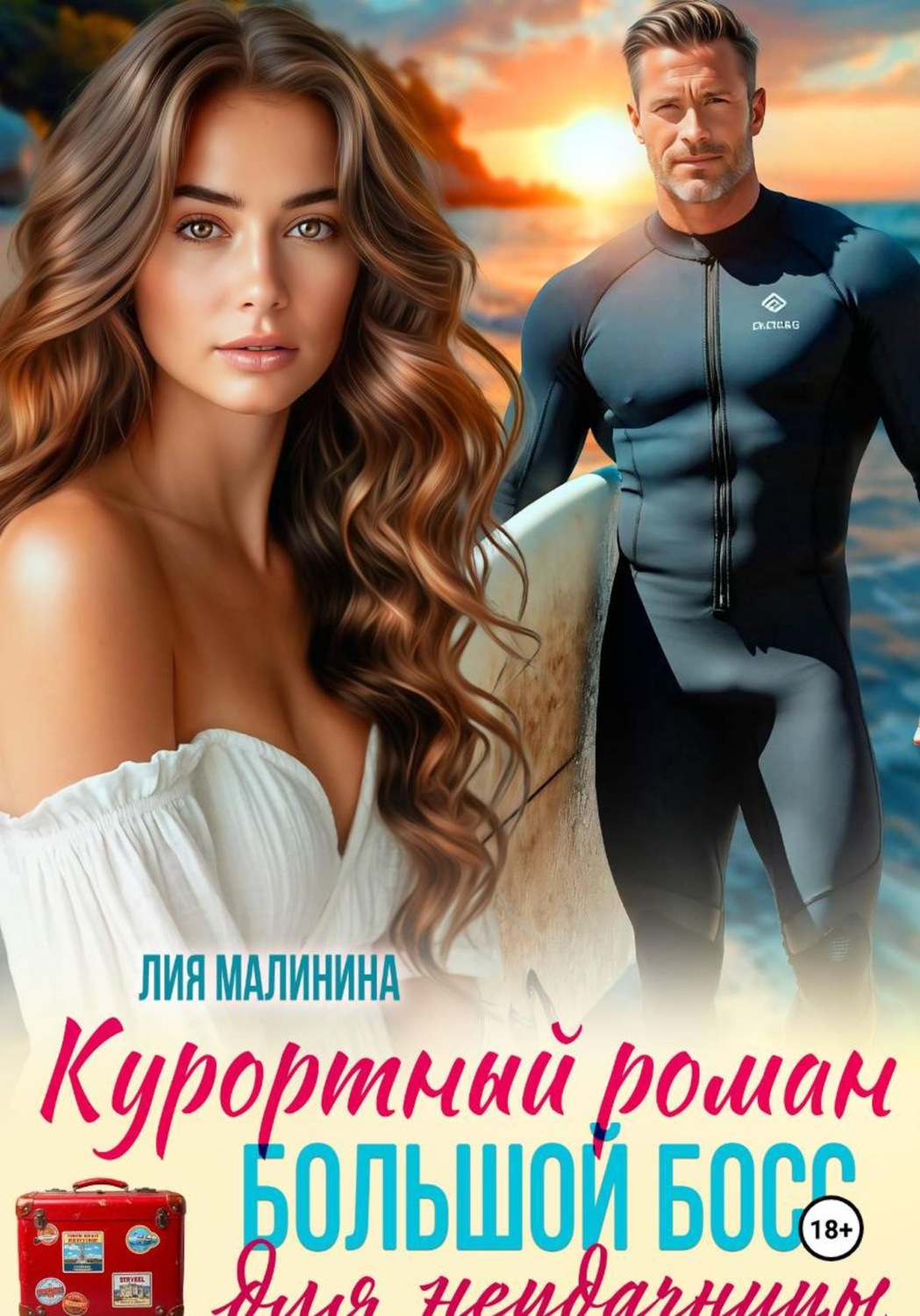 Обложка книги «Курортный роман. Большой босс для неудачницы»