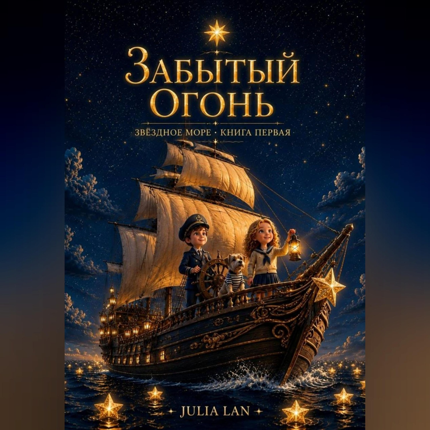 Обложка книги «Звездное Море. Забытый Огонь.»