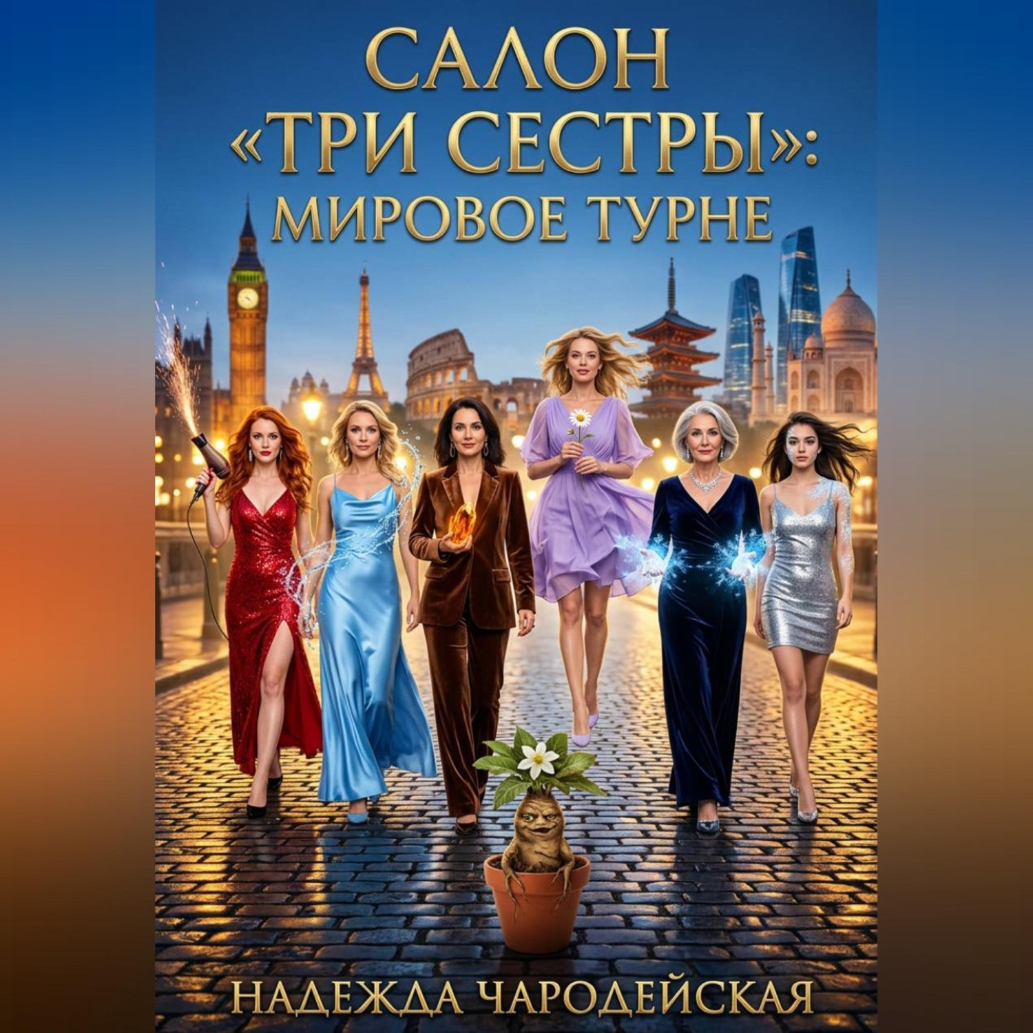 Обложка книги «Салон Три сестры: Мировое турне»