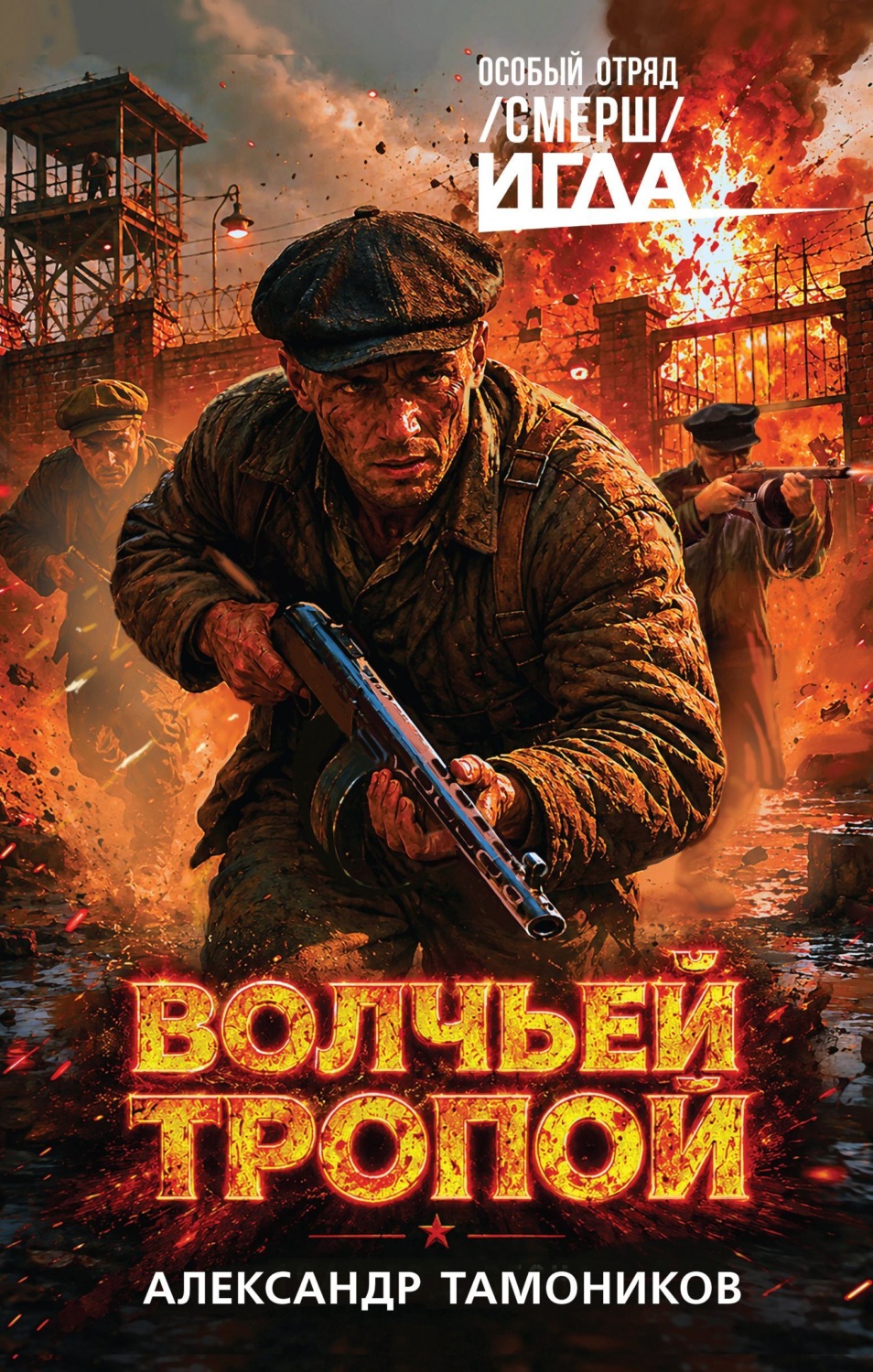 Обложка книги «Волчьей тропой»