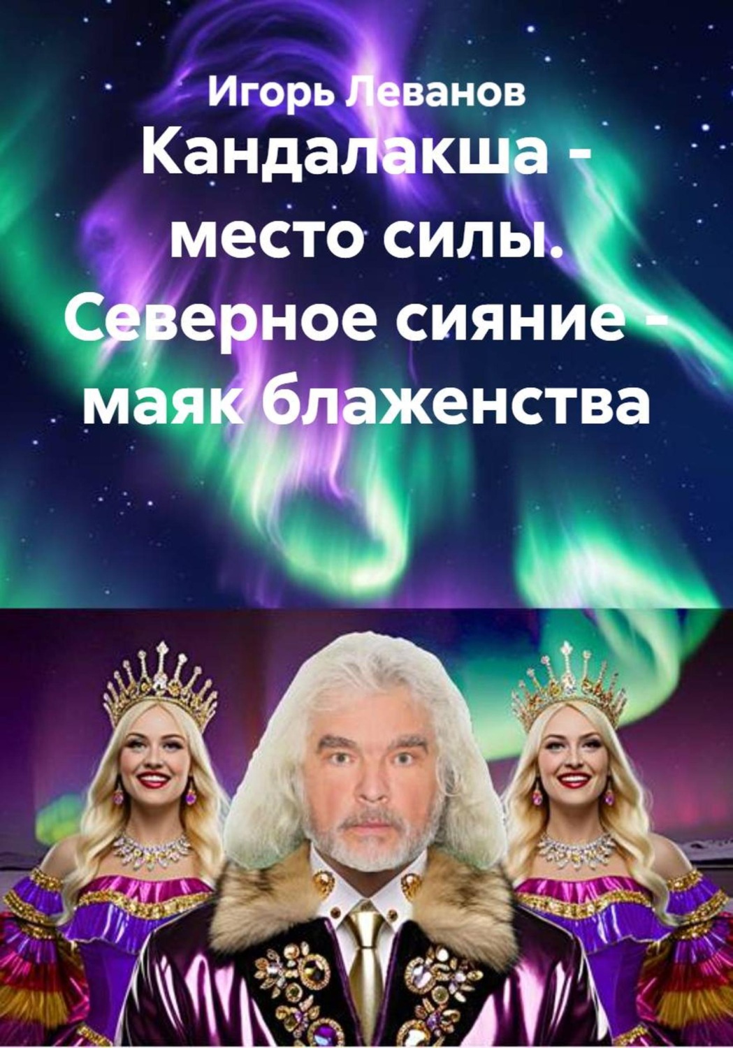 Обложка книги «Кандалакша - место силы. Северное сияние - маяк блаженства»