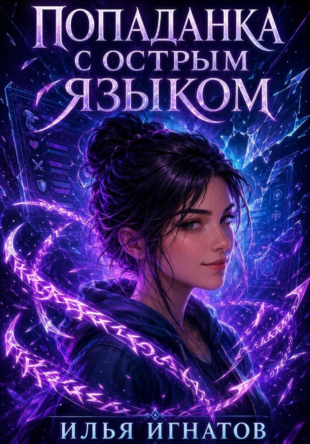 Обложка книги «Попаданка с острым языком»