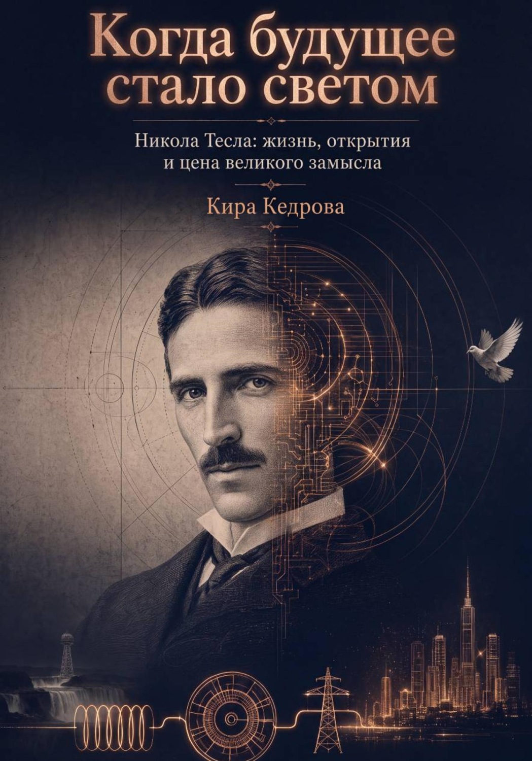 Обложка книги «Когда будущее стало светом. Никола Тесла: жизнь, открытия и цена великого замысла»