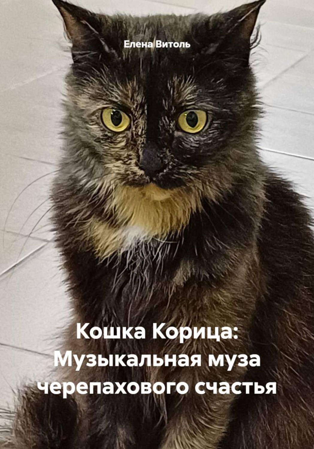 Обложка книги «Кошка Корица: Музыкальная муза черепахового счастья»
