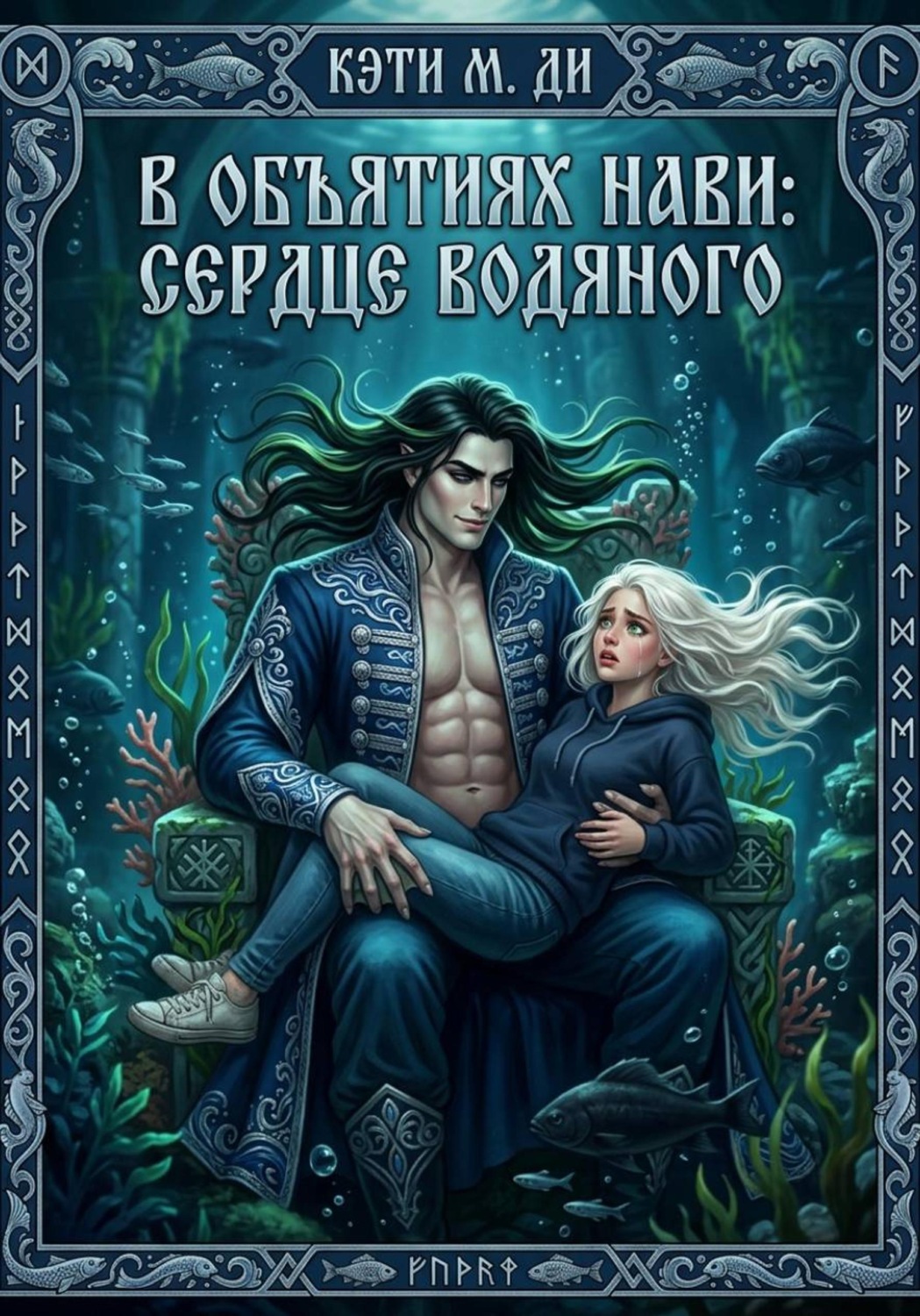 Обложка книги «В объятиях Нави. Сердце Водяного»