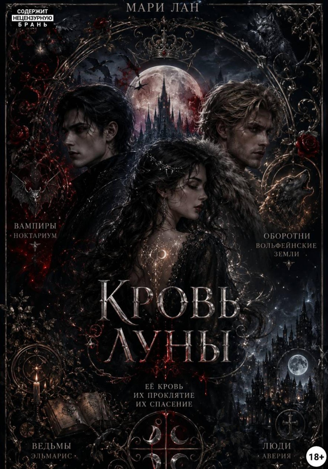 Обложка книги «Кровь Луны»