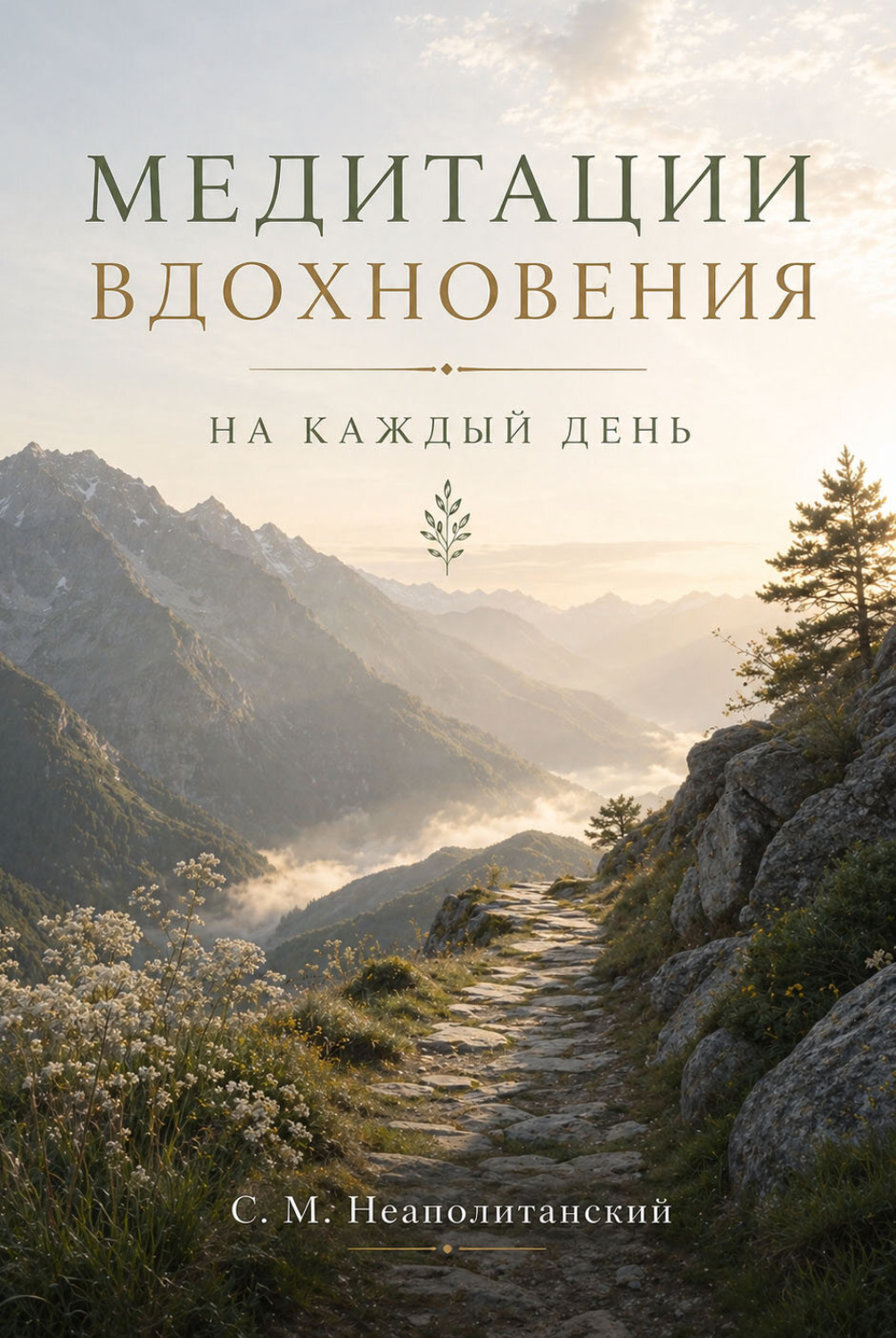 Обложка книги «Медитации вдохновения на каждый день»