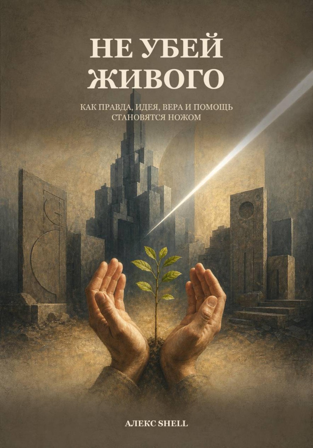 Обложка книги «Не убей живого»