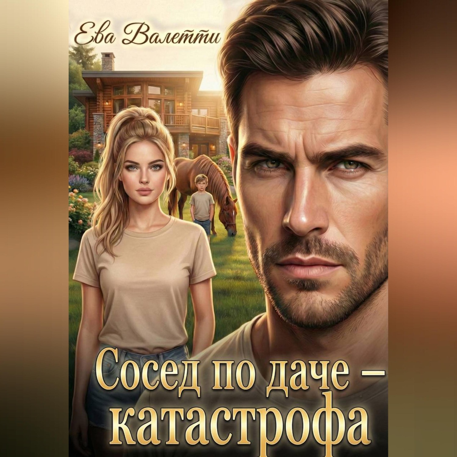Обложка книги «Сосед по даче — катастрофа»