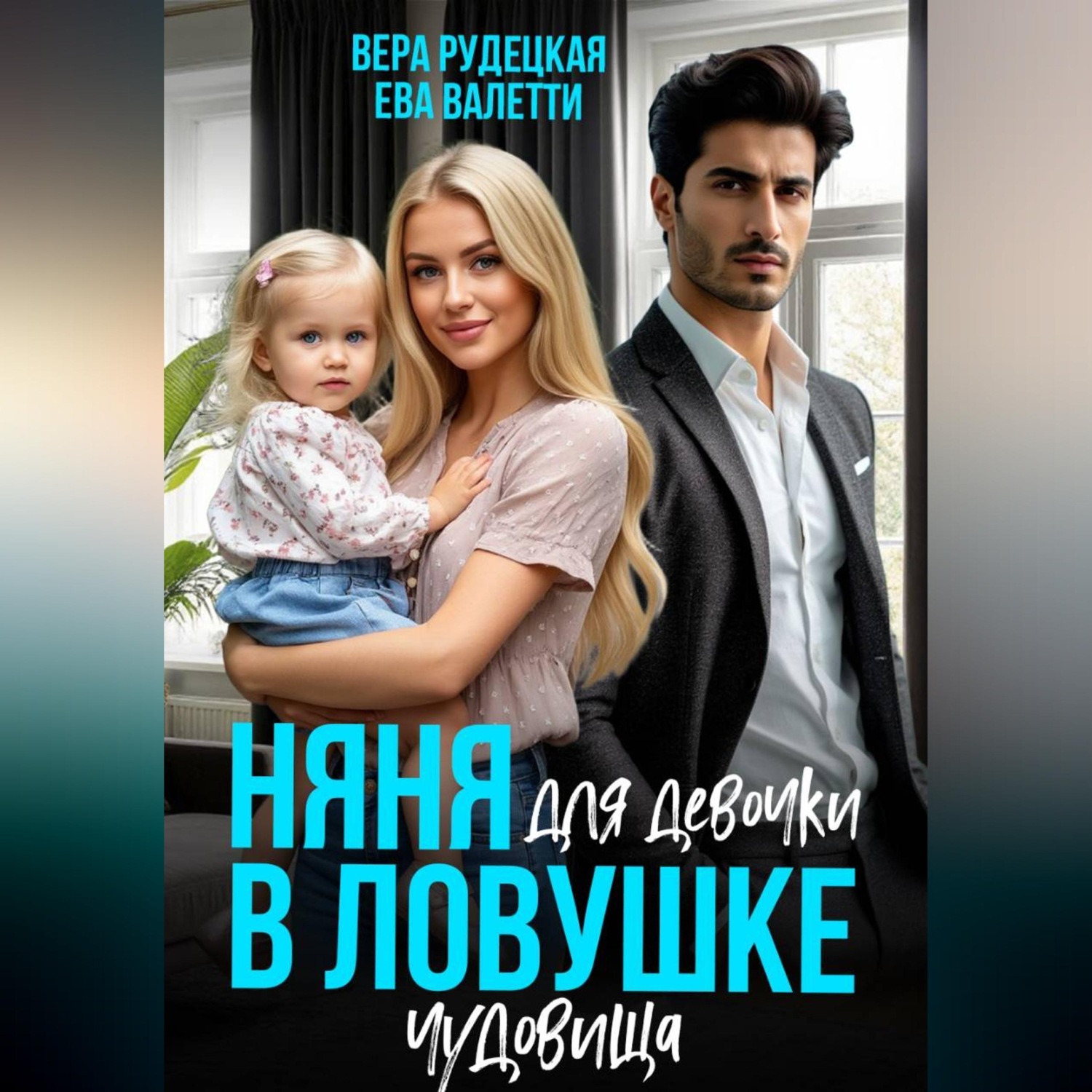 Обложка книги «Няня для девочки в ловушке чудовища»
