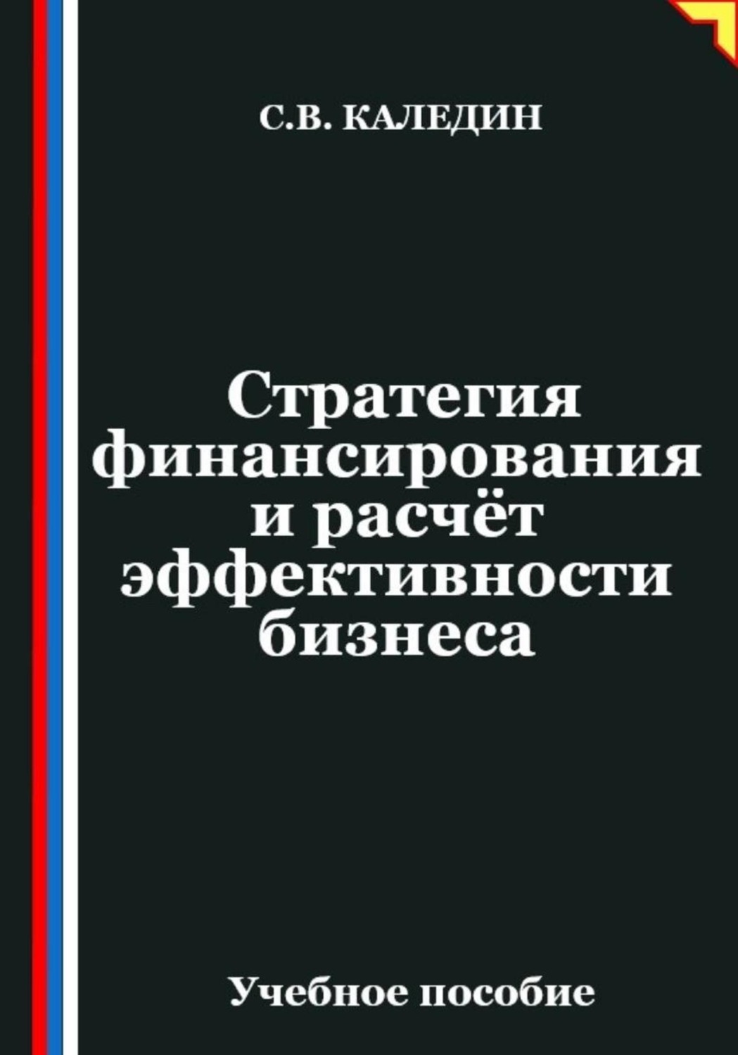 Обложка книги «Стратегия финансирования и расчёт эффективности бизнеса»