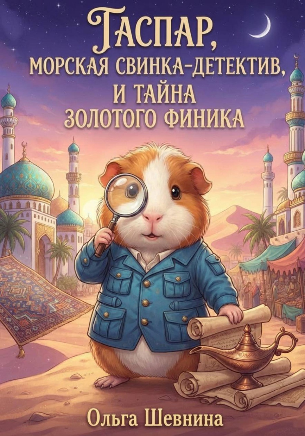 Обложка книги «Гаспар, морская свинка — детектив и тайна Золотого Финика»