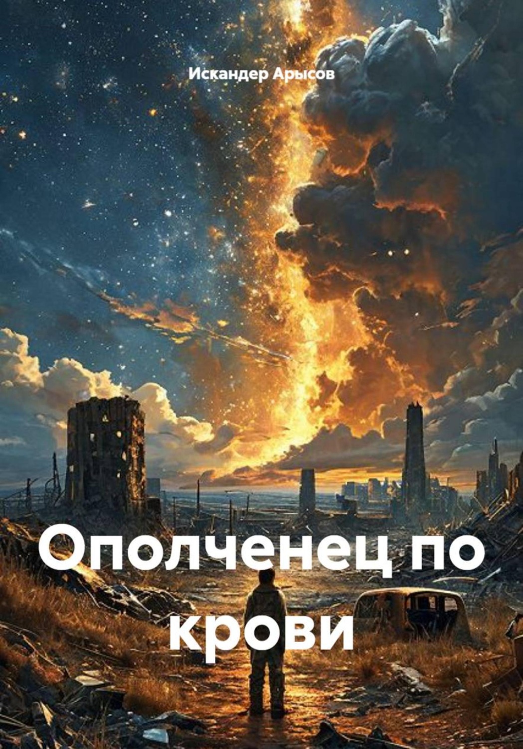 Обложка книги «Ополченец по крови»