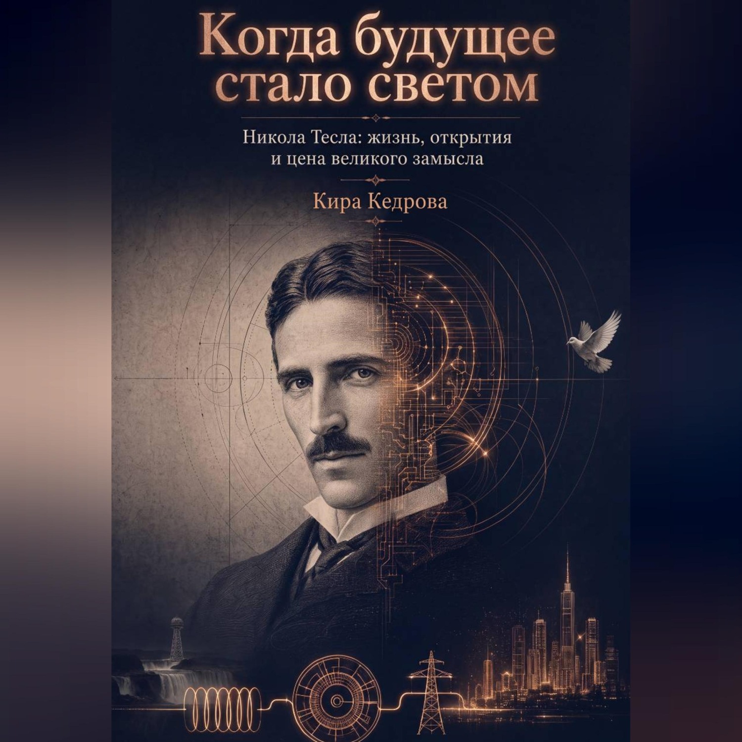 Обложка книги «Когда будущее стало светом. Никола Тесла: жизнь, открытия и цена великого замысла»