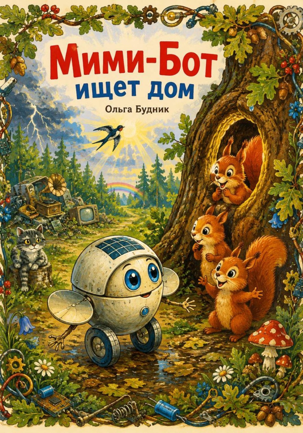 Обложка книги «Мими-бот ищет дом»