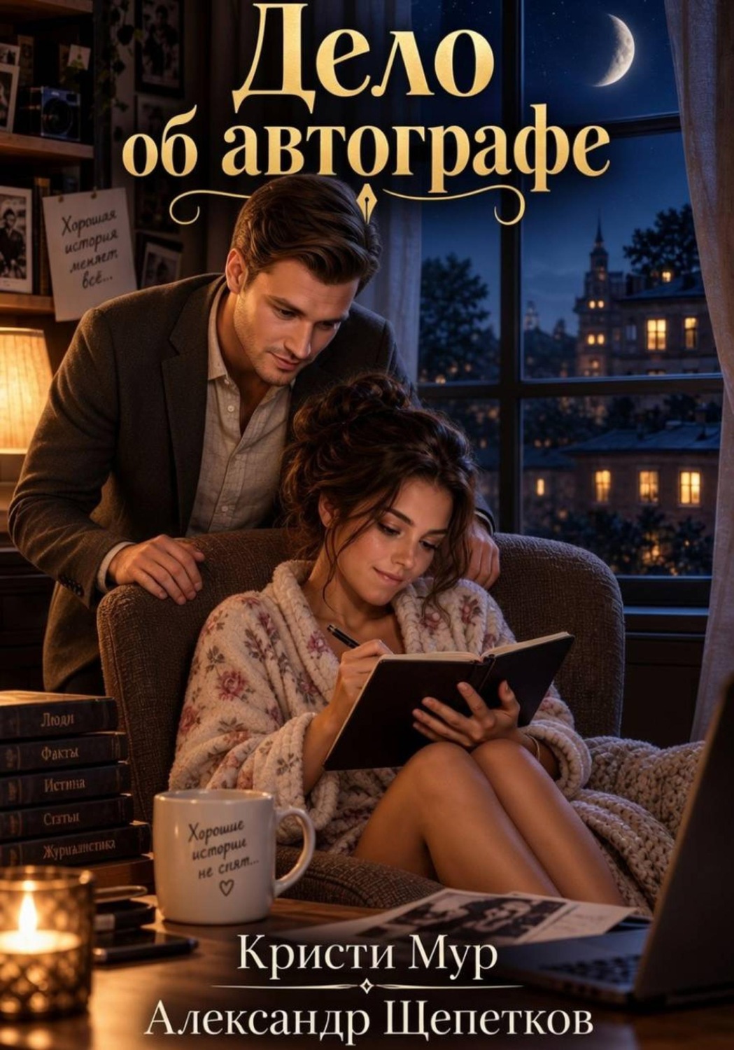 Обложка книги «Дело об автографе»