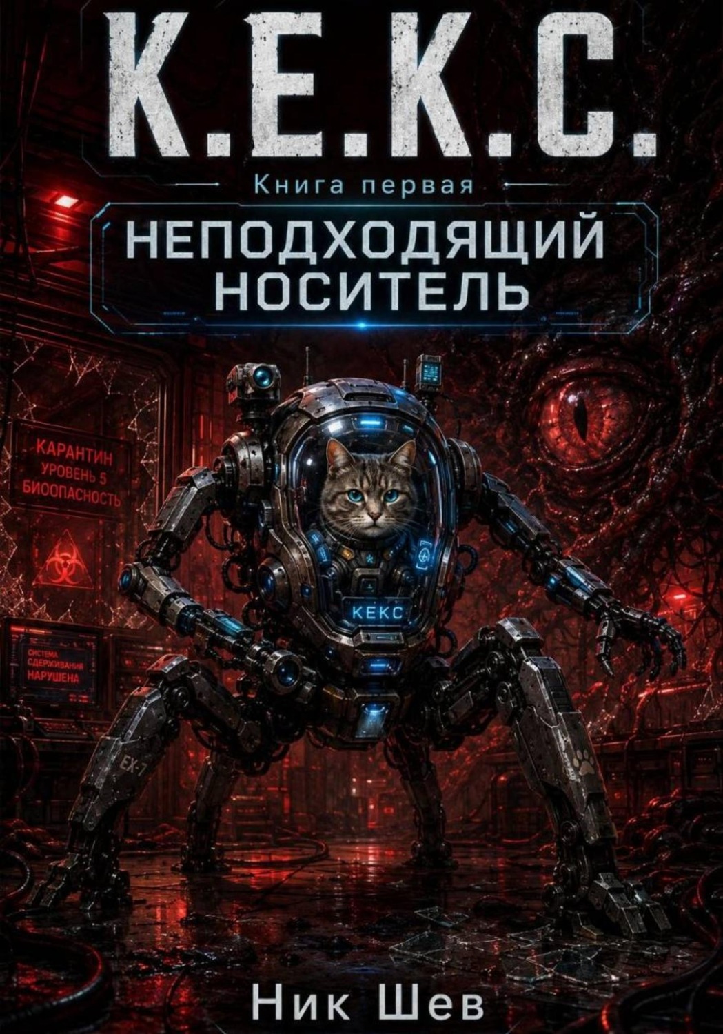 Обложка книги «К.Е.К.С. Неподходящий носитель»