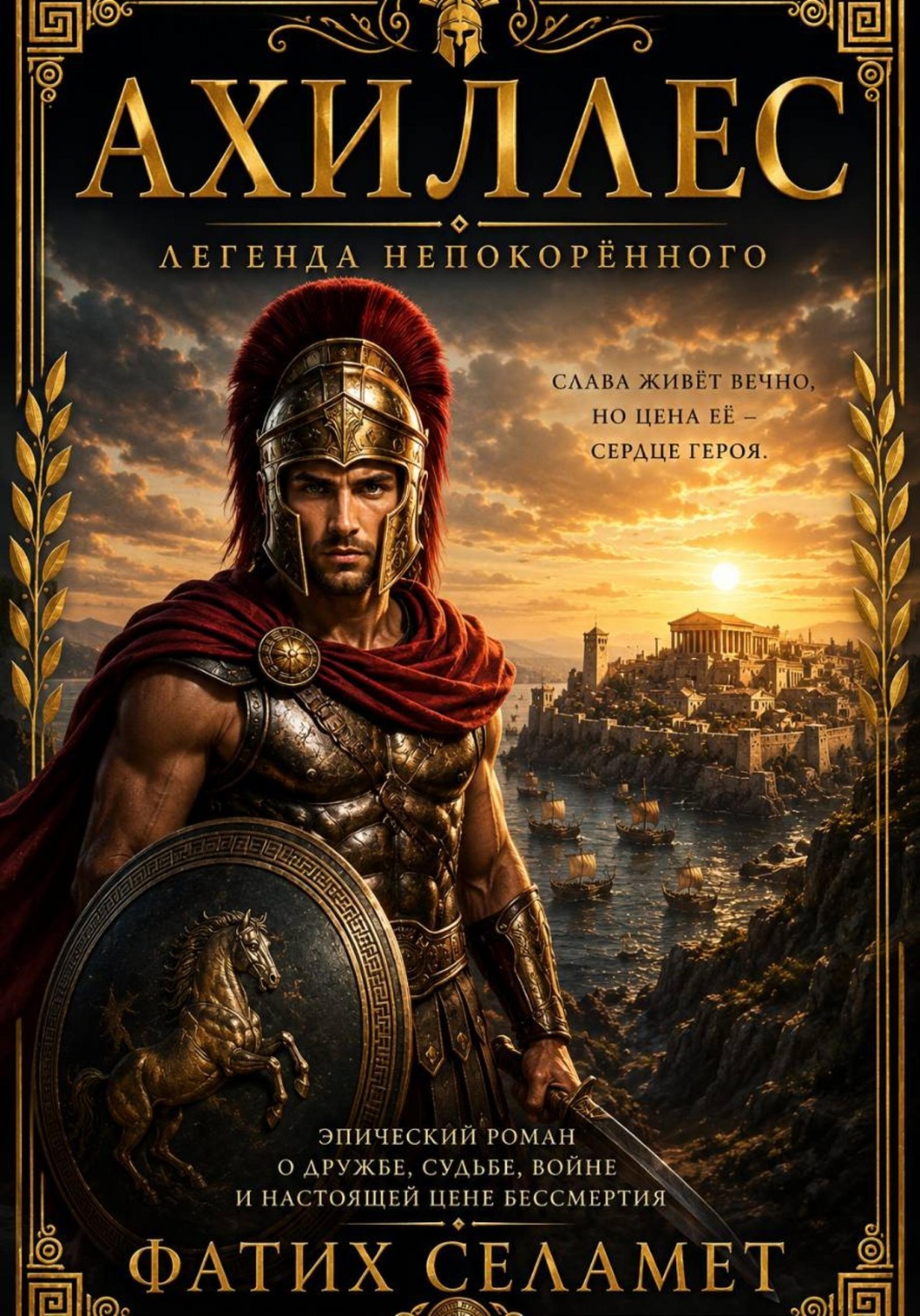 Обложка книги «Ахиллес: Легенда непокорённого»