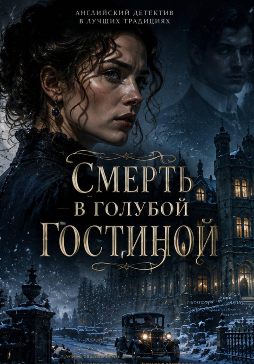 Обложка книги «СМЕРТЬ В ГОЛУБОЙ ГОСТИНОЙ»