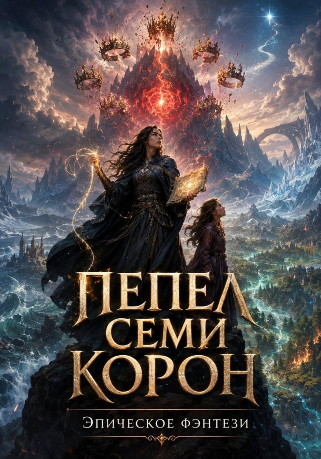 Обложка книги «Пепел семи Корон»
