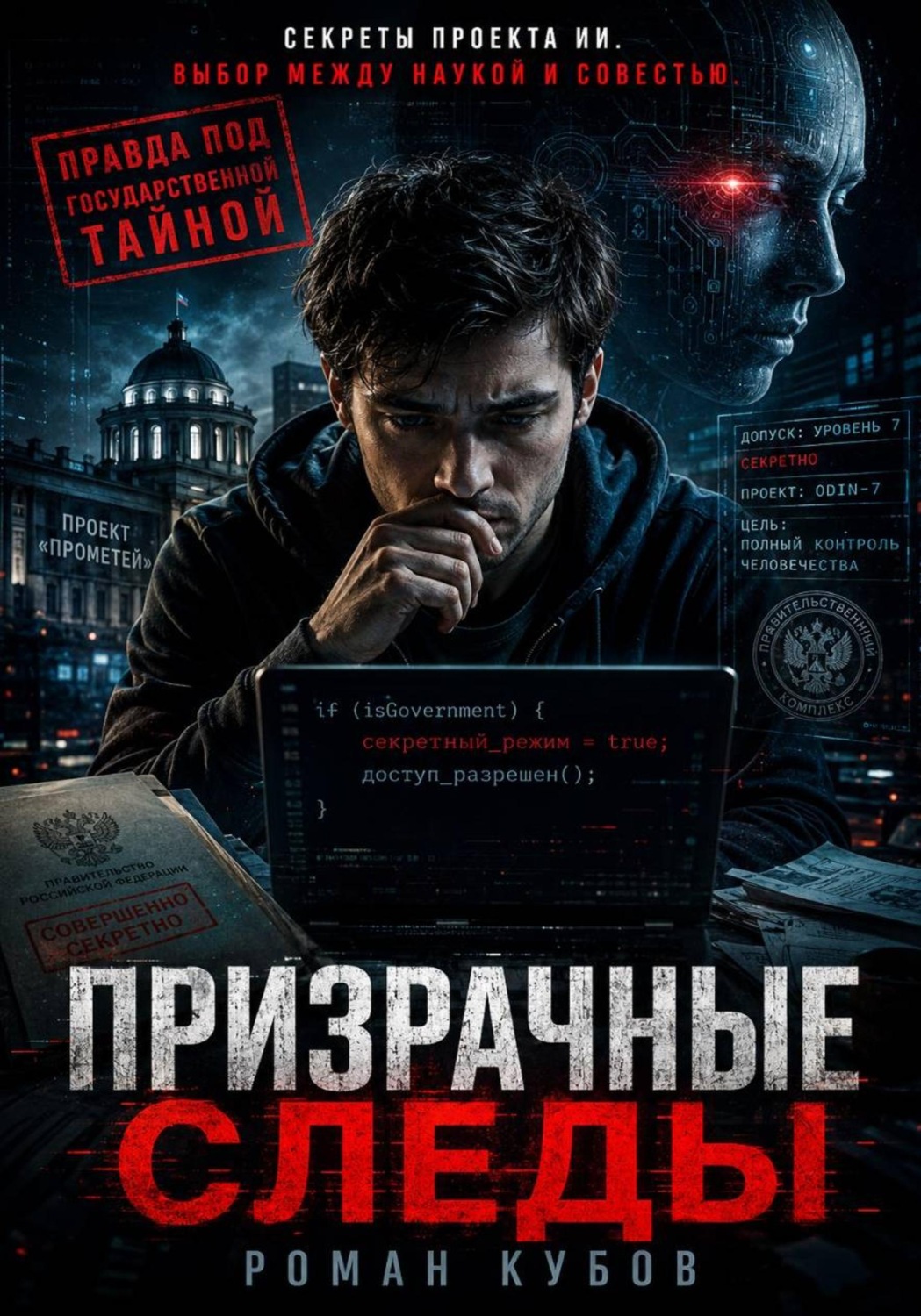 Обложка книги «Призрачные следы»