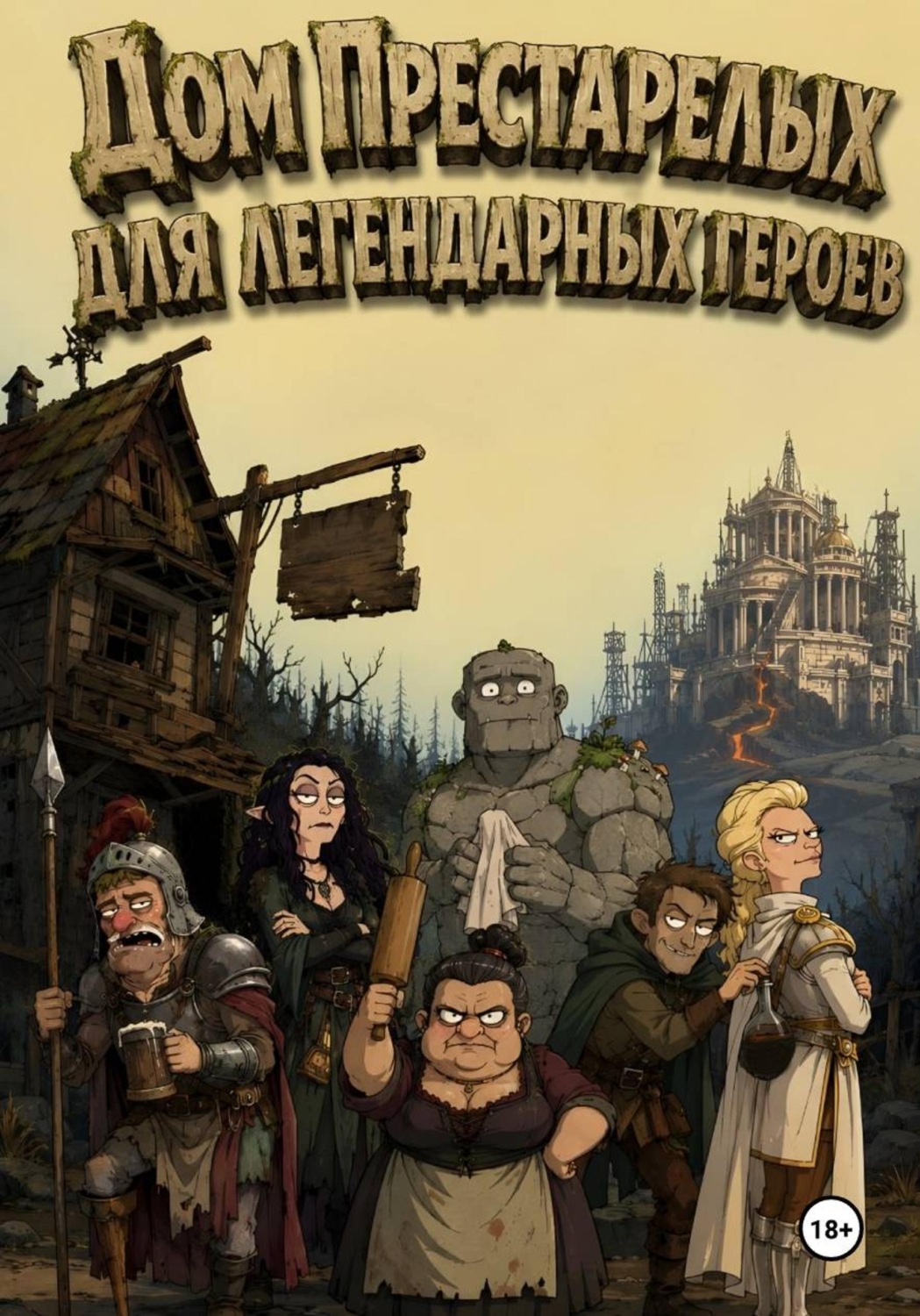 Обложка книги «Дом престарелых для легендарных героев»