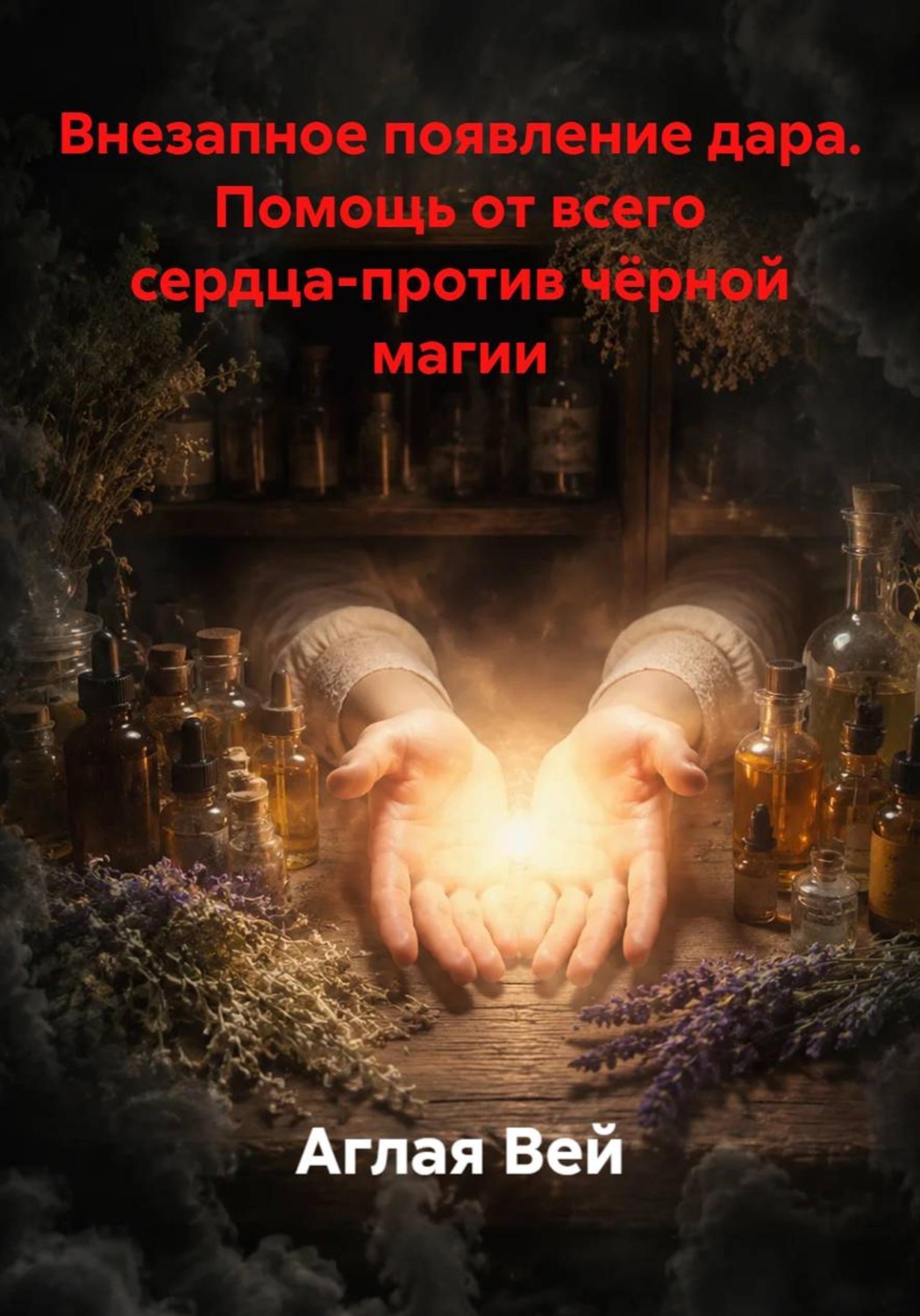 Обложка книги «Внезапное появление дара. Помощь от всего сердца-против чёрной магии»