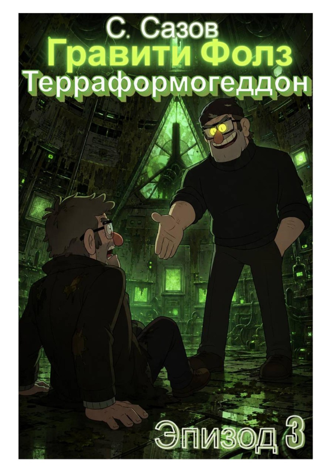 Обложка книги «Гравити Фолз. Терраформогеддон. Эпизод 3»