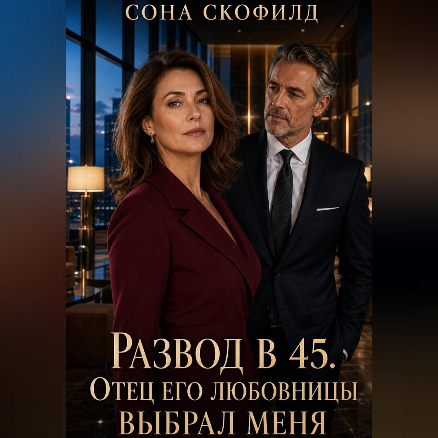 Обложка книги «Развод в 45. Отец его любовницы выбрал меня»