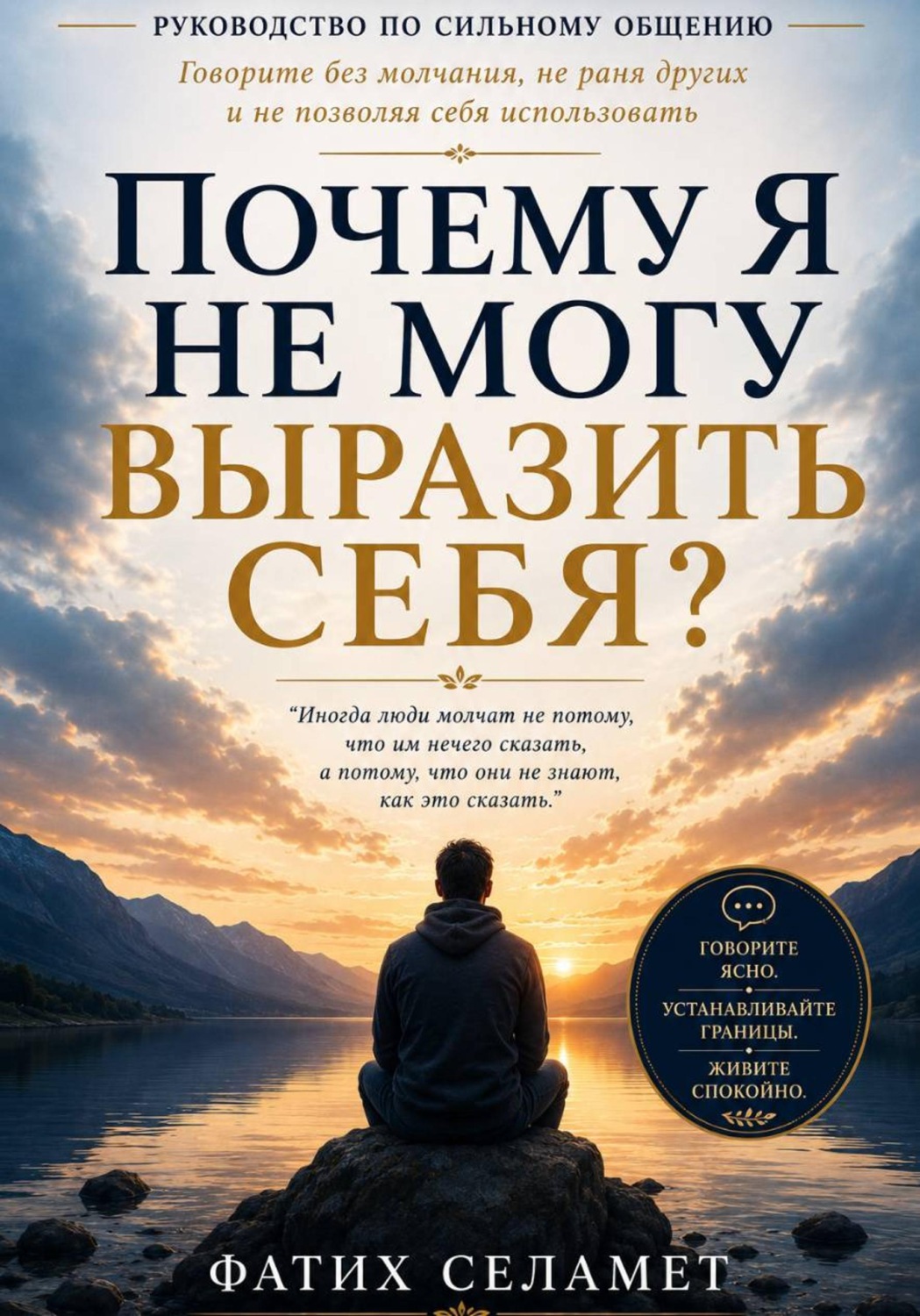Обложка книги «Почему я не могу выразить себя?»