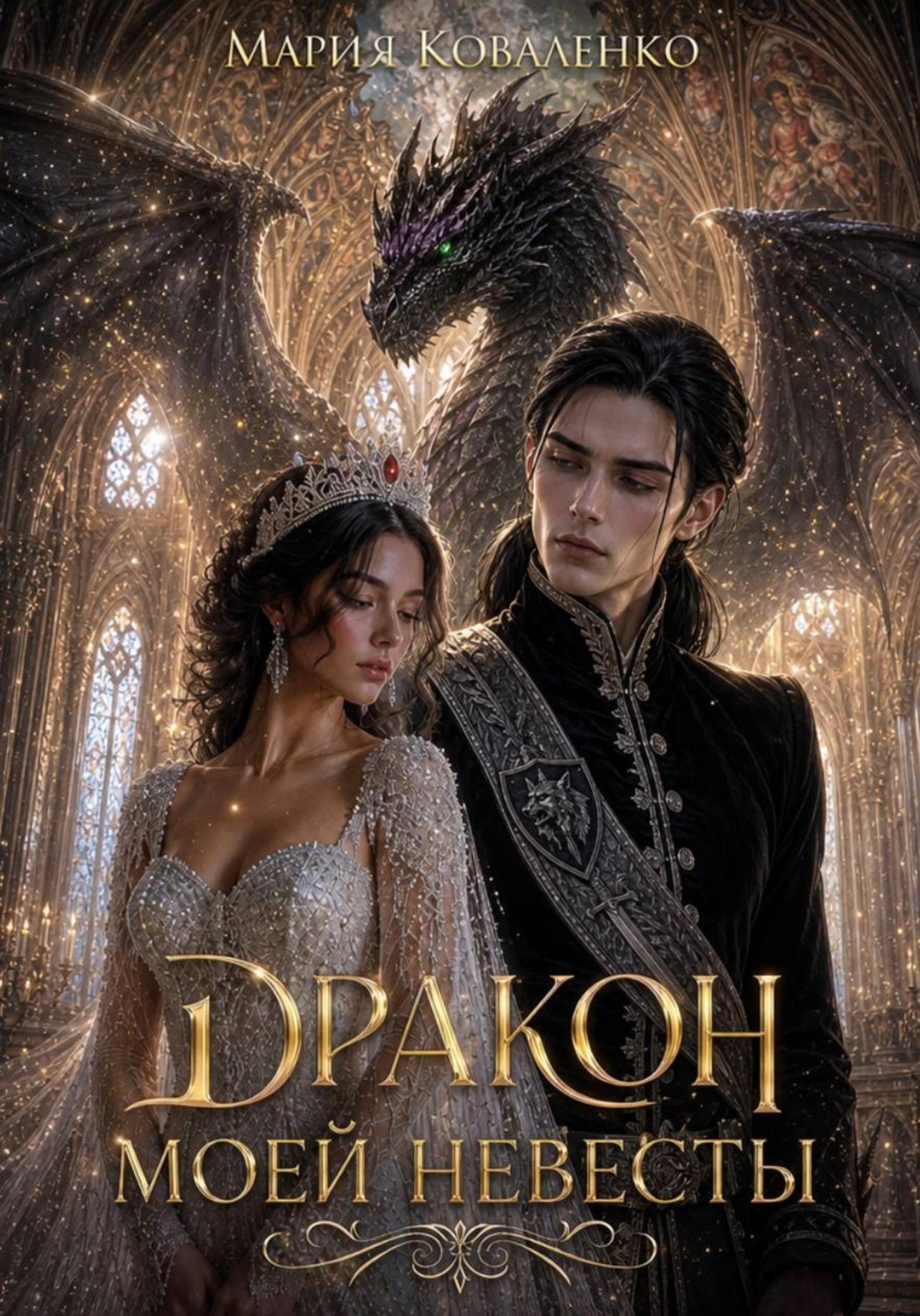 Обложка книги «Дракон моей невесты»