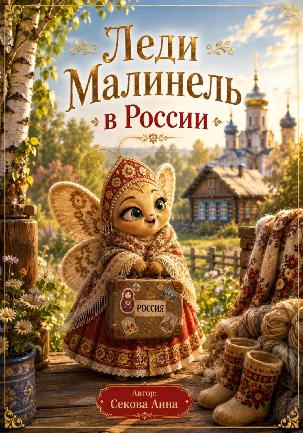 Обложка книги «Леди Малинель в России»
