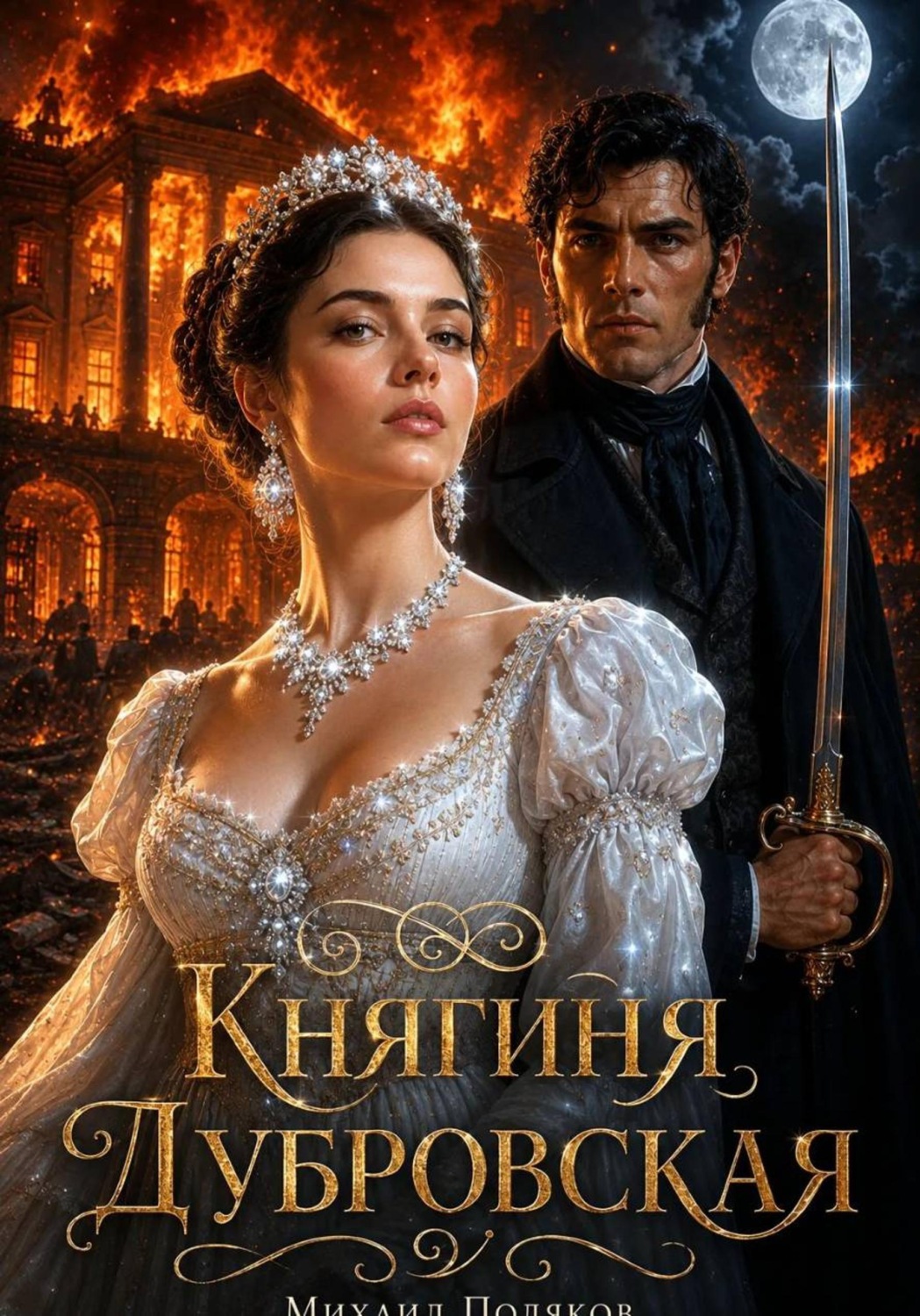 Обложка книги «Княгиня Дубровская»