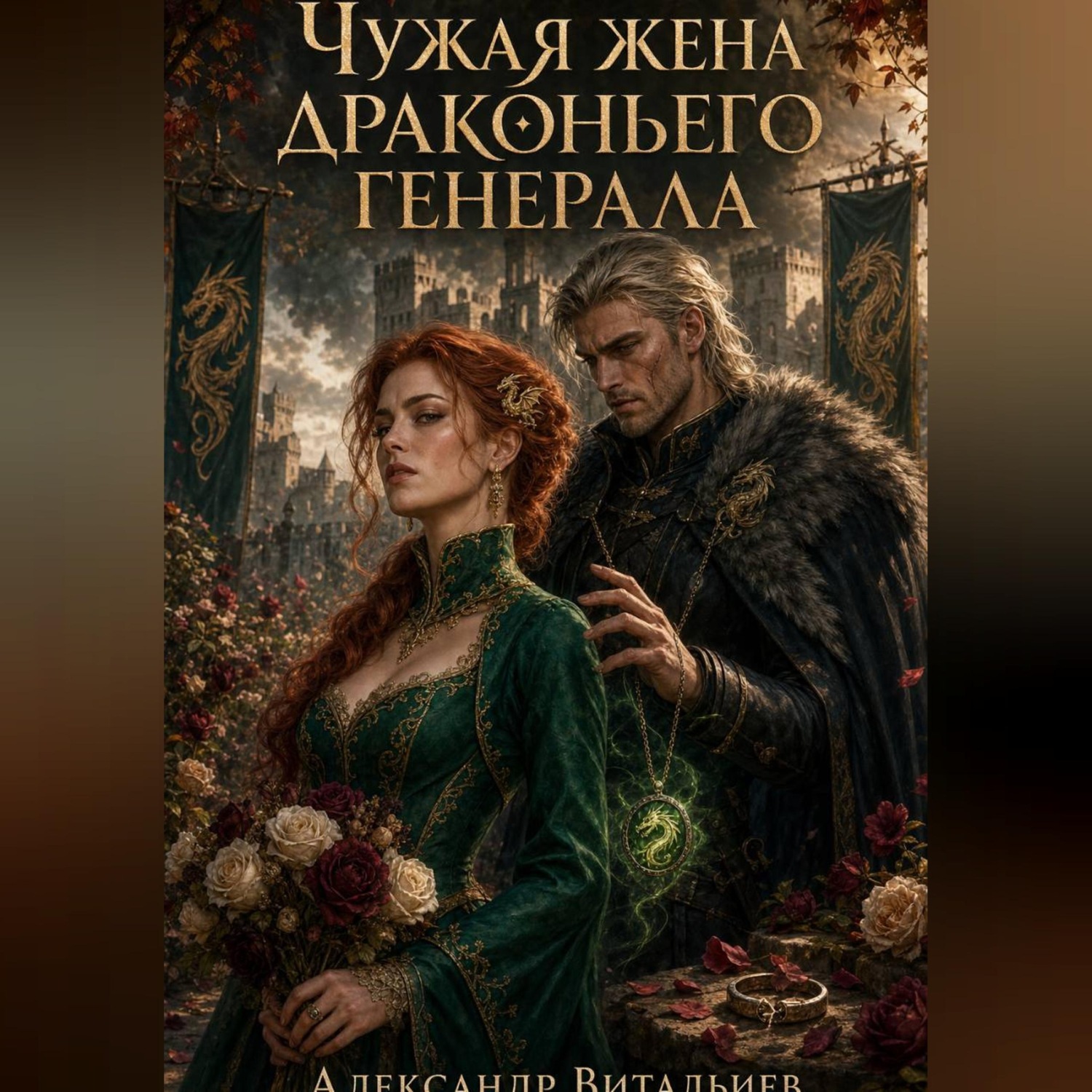 Обложка книги «Чужая жена драконьего генерала»