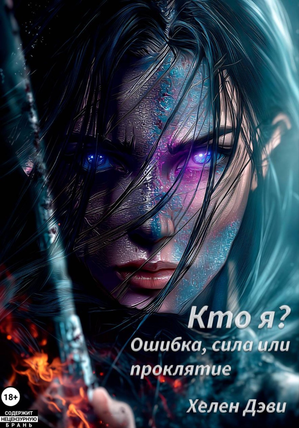 Обложка книги «Кто я - ошибка, сила или проклятие?»