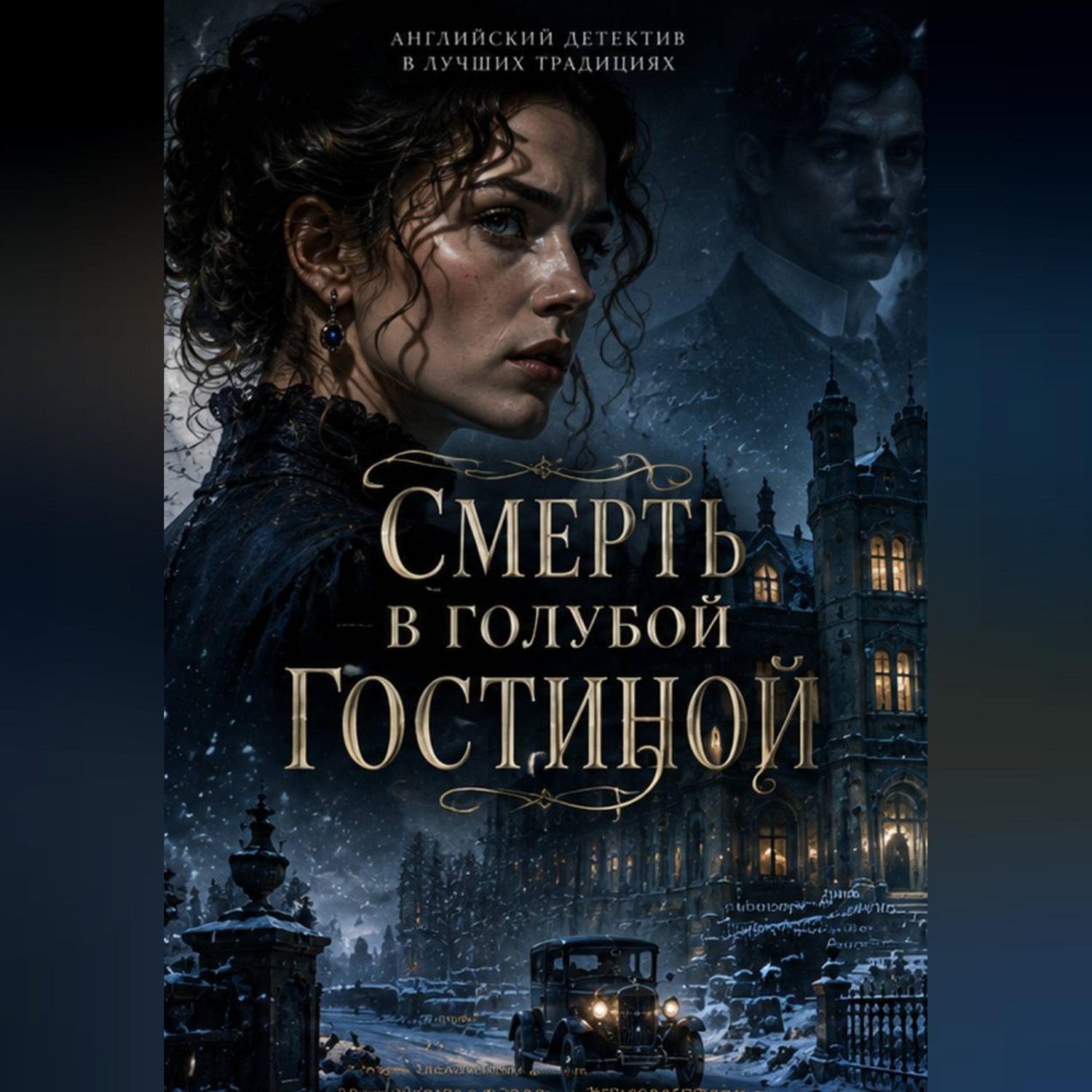 Обложка книги «СМЕРТЬ В ГОЛУБОЙ ГОСТИНОЙ»