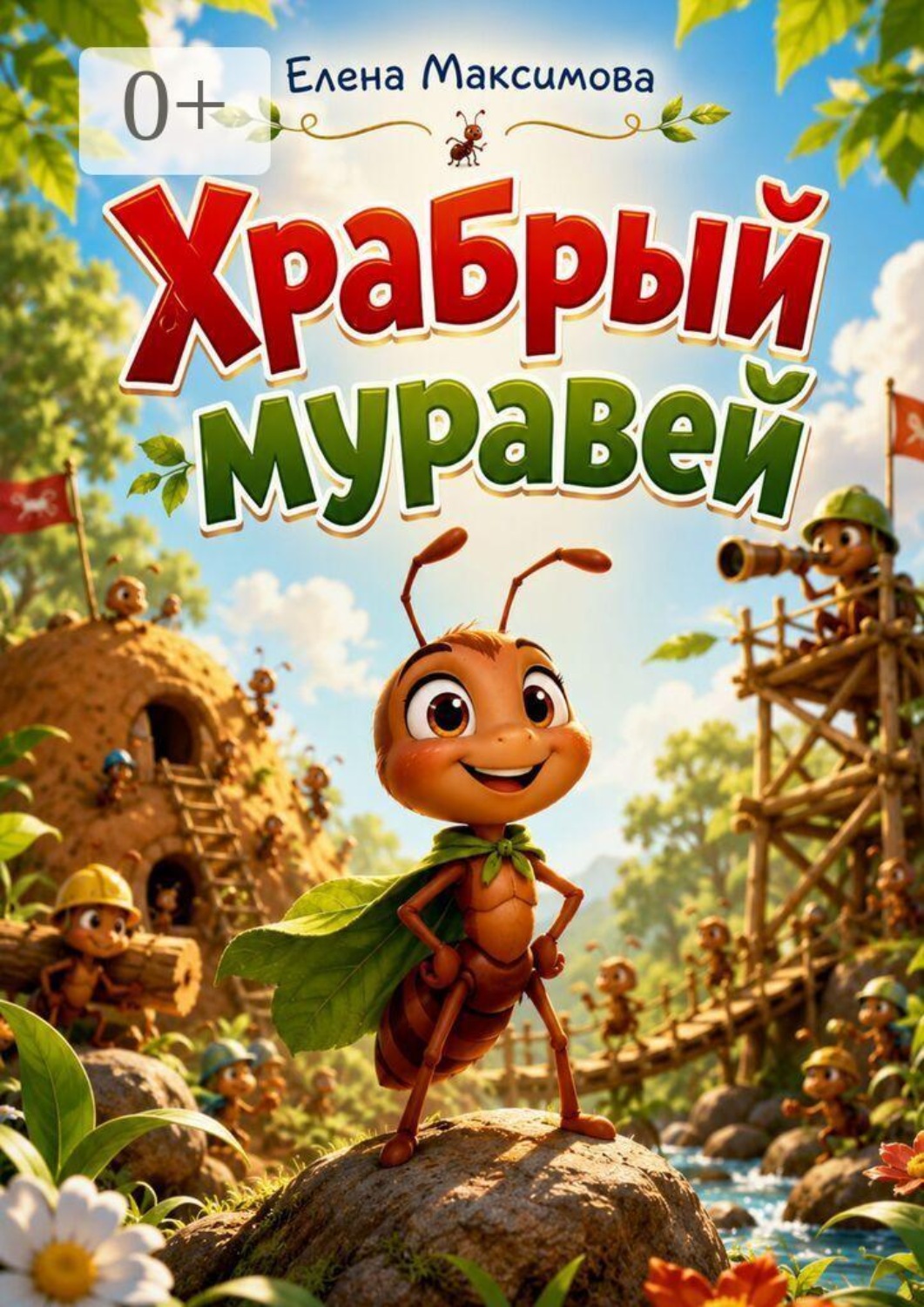 Обложка книги «Храбрый муравей»