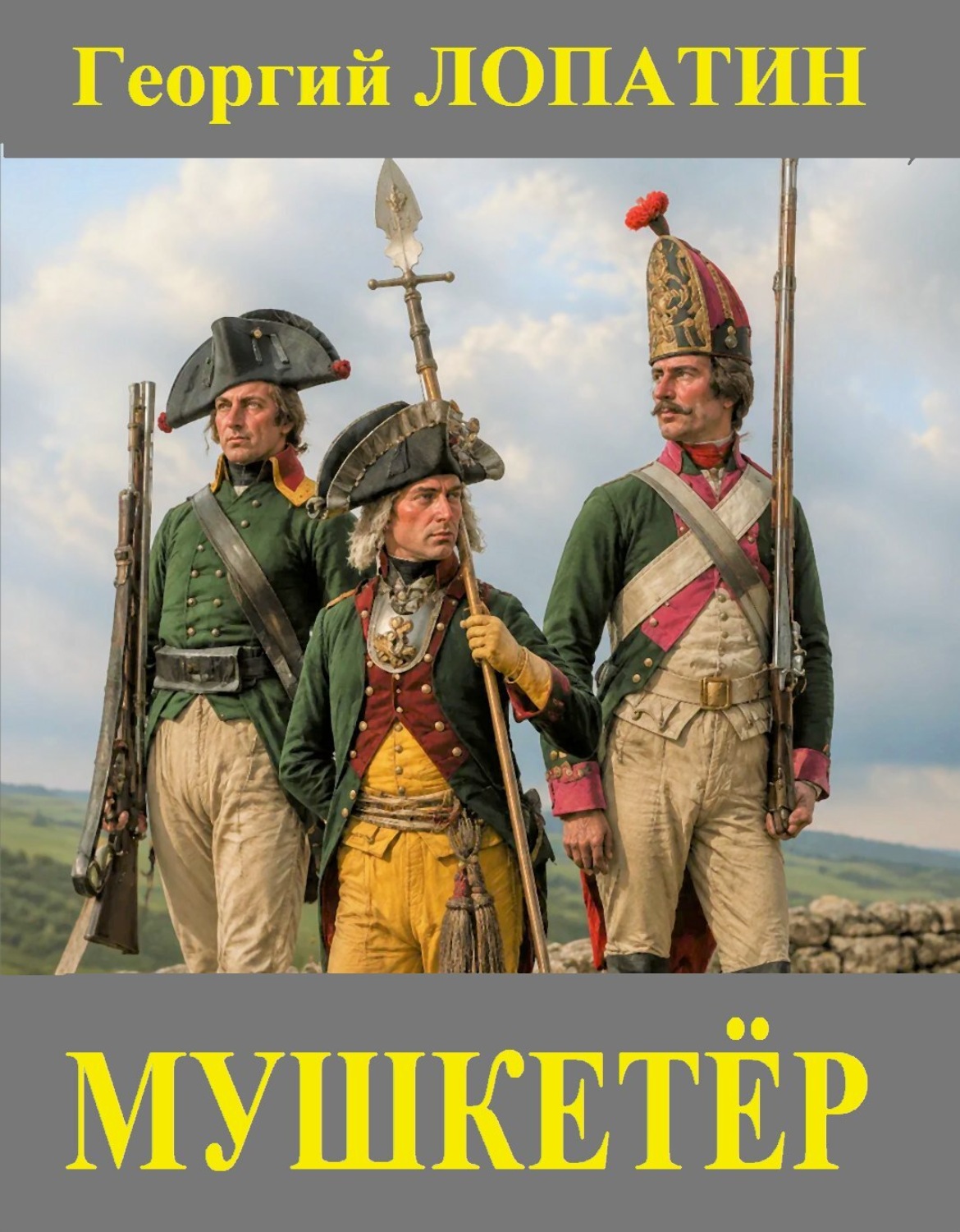 Обложка книги «Мушкетёр»