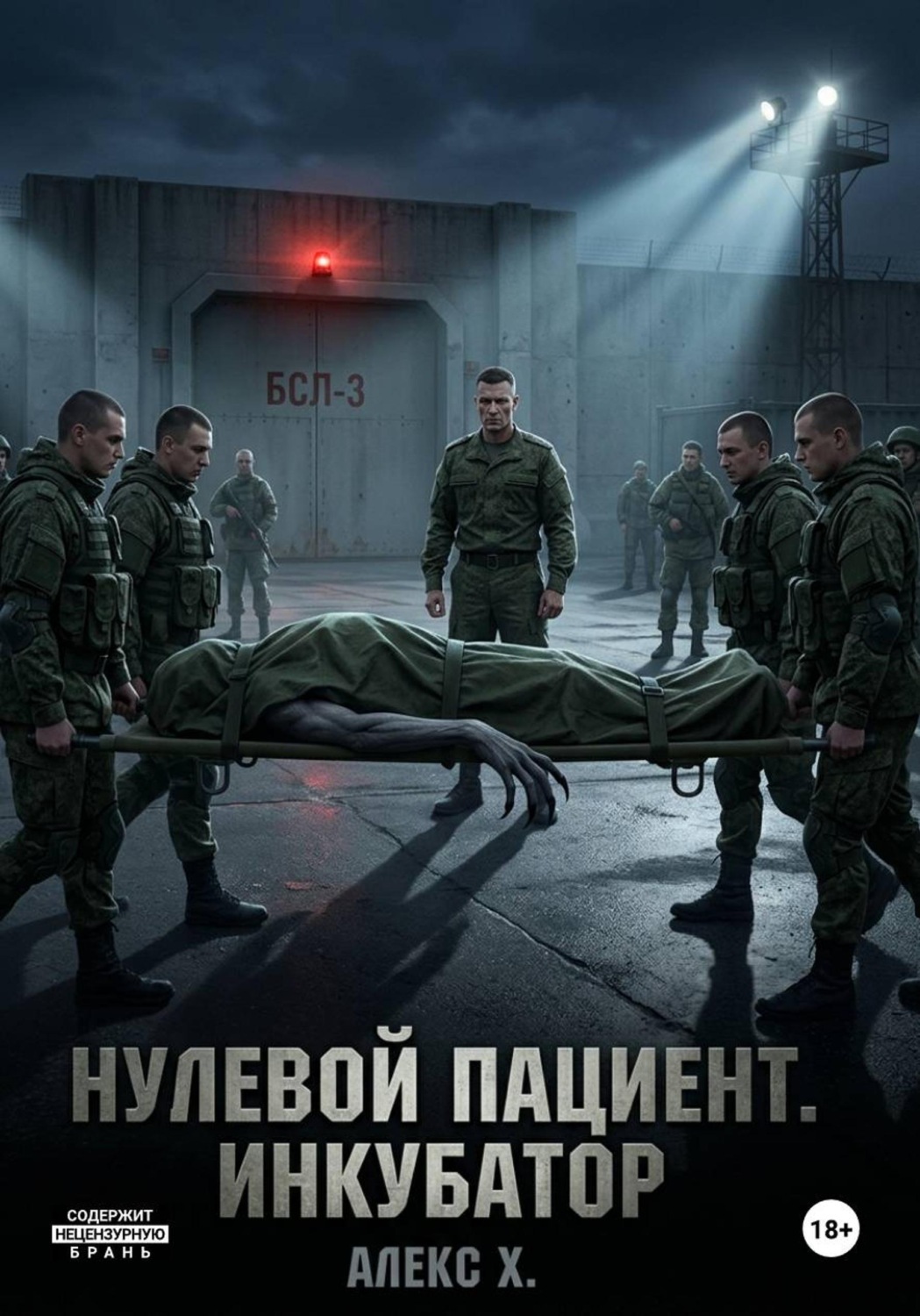 Обложка книги «Нулевой пациент. Инкубатор»