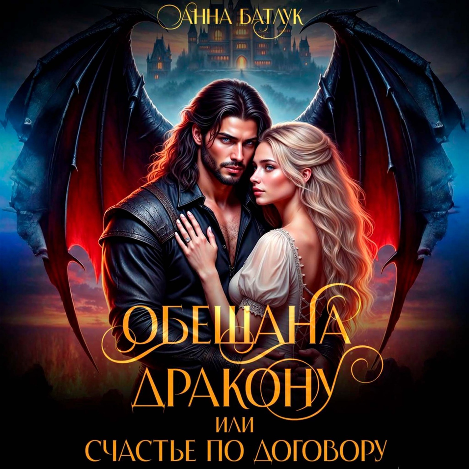 Обложка книги «Обещана дракону, или Счастье по договору»