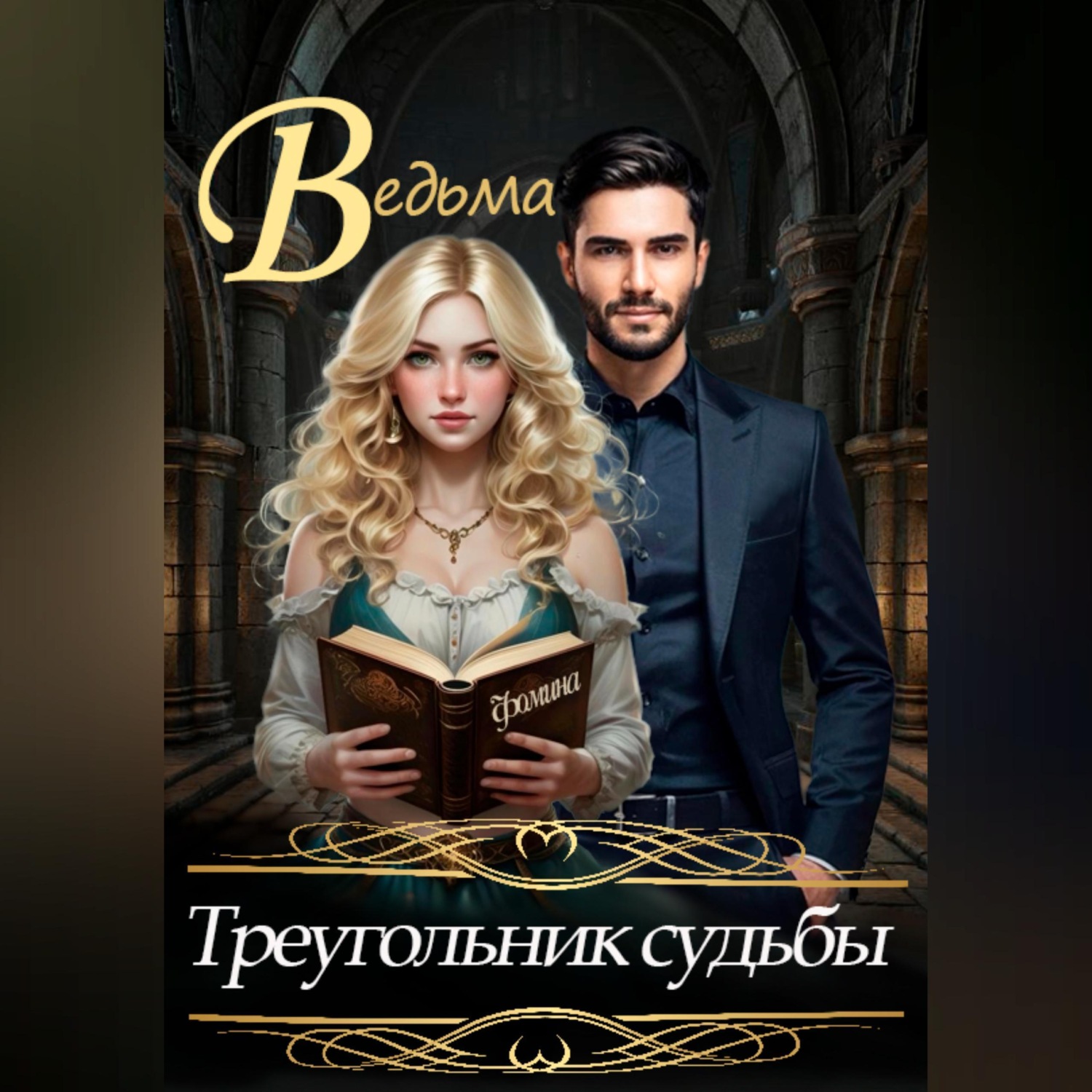 Обложка книги «Ведьма. Треугольник судьбы»