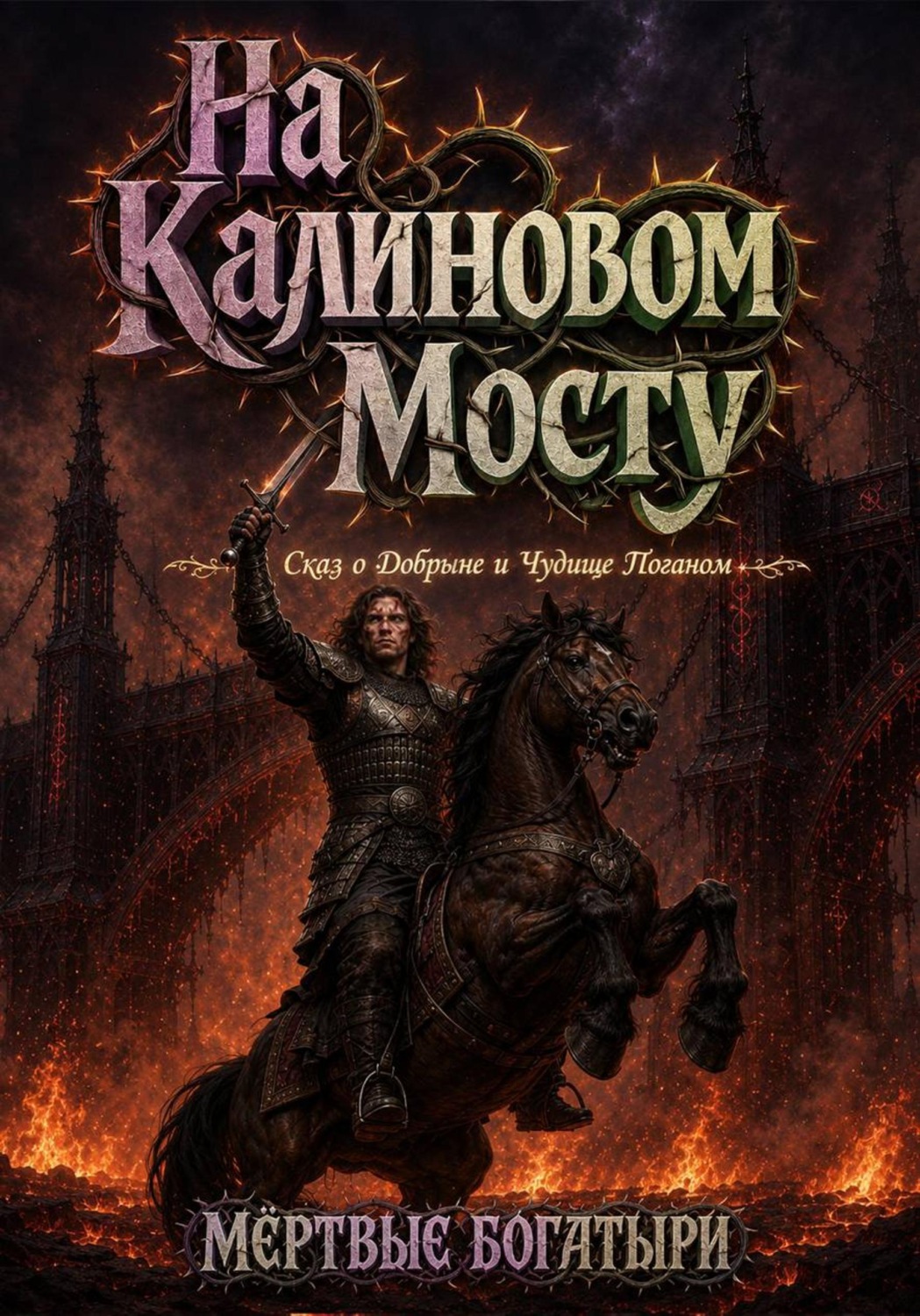 Обложка книги «На Калиновом Мосту. Сказ о Добрыне и Чудище Поганом»