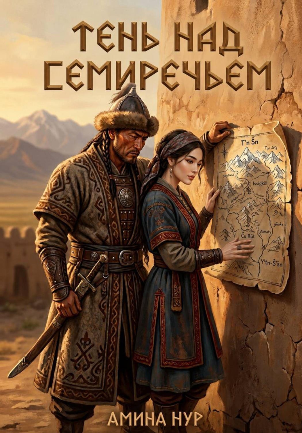 Обложка книги «Тени над Семеречьем»